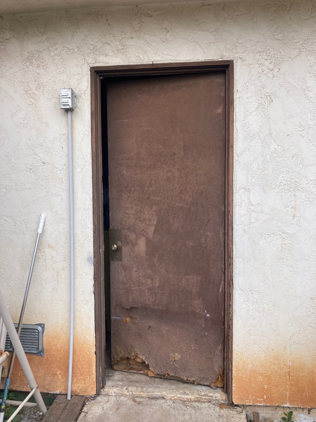 Replace Door Leading to Garage by Andre Handyman