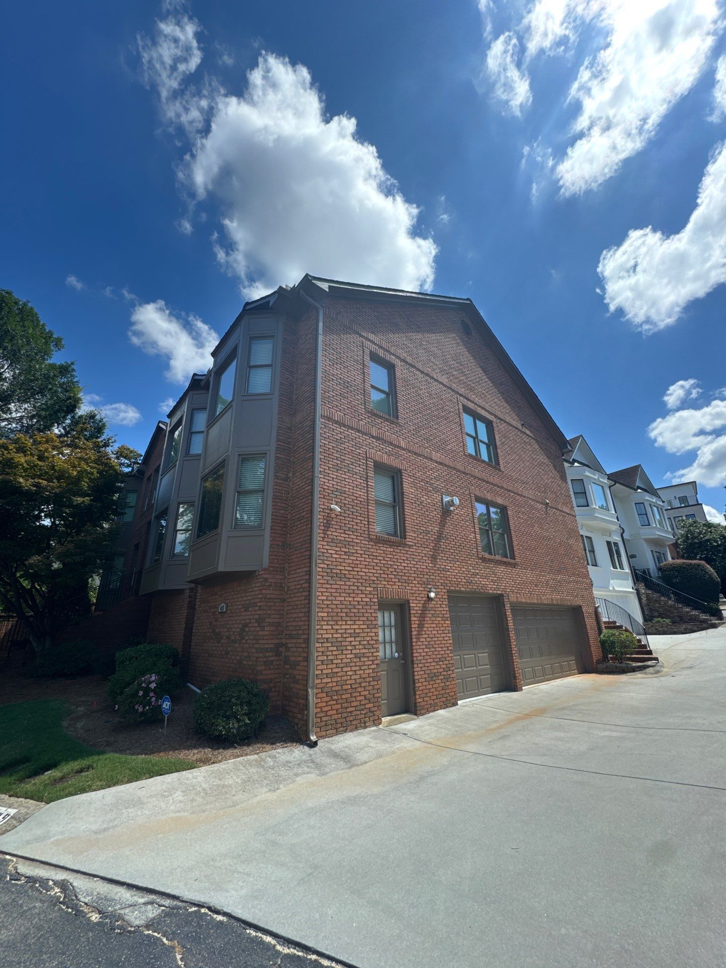Atlanta Townhome Exterior Painting and Modern Color Palette Update by Swift Home Renovations