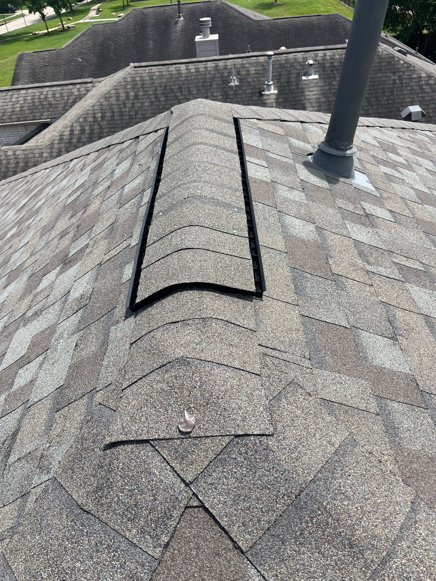 Residential Roofing Installation using Owen's Corning Duration (Lifetime) Shingles by Roof Repair Company
