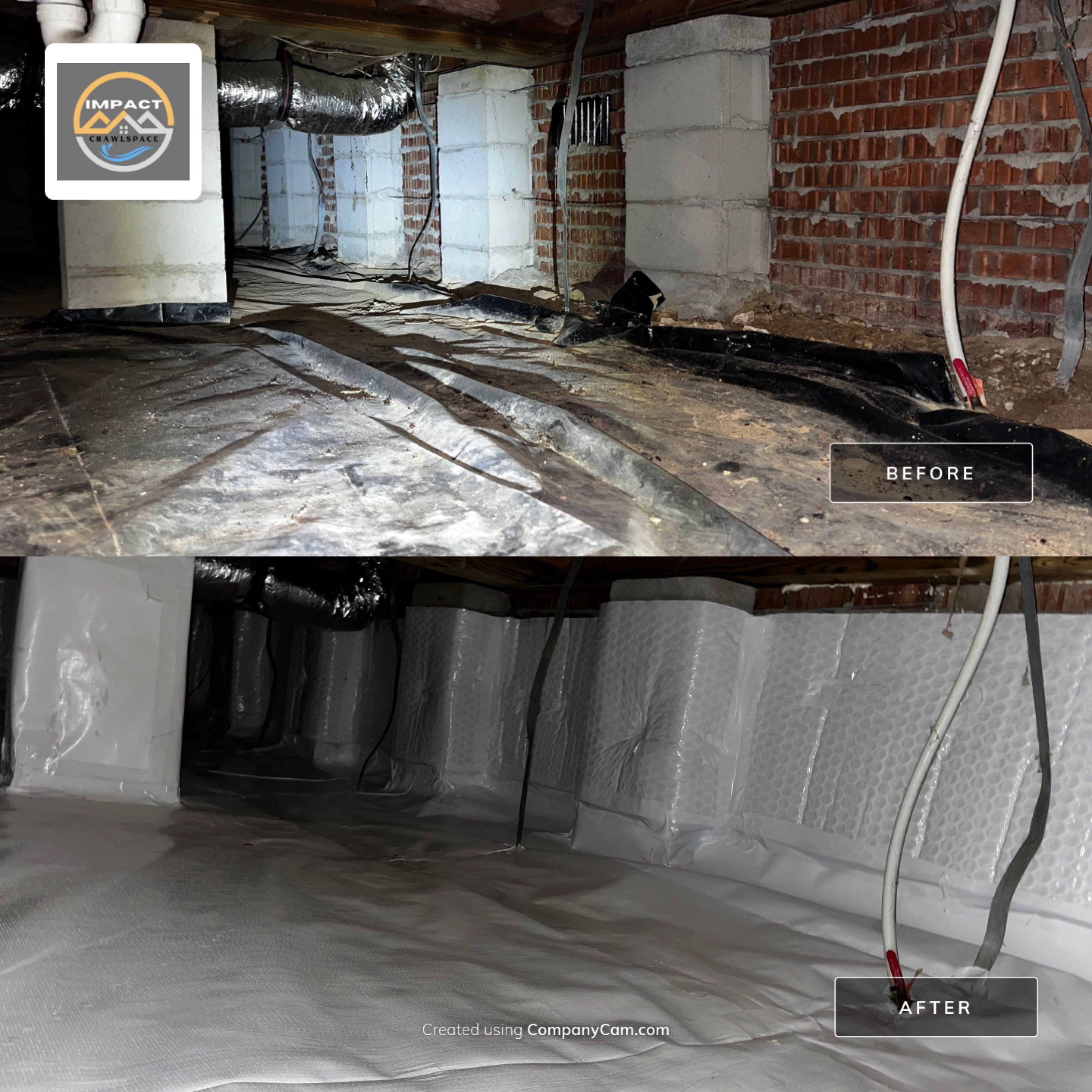 Impact Choice Encapsulation with Mold Removal. by Impact Crawlspace