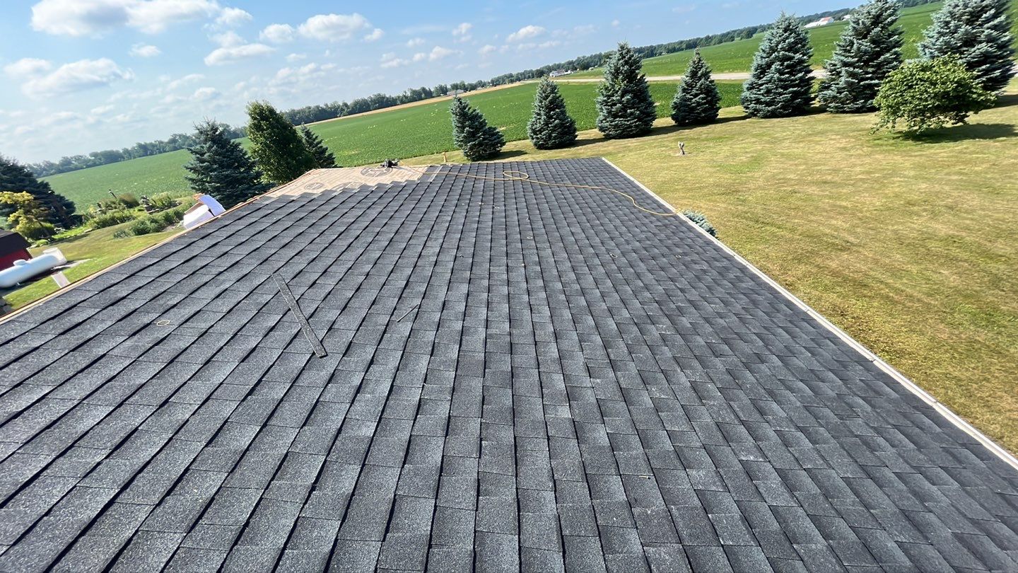 Residential Roofing Installation using GAF Timberline HDZ Charcoal by Nitro Roofing and Construction
