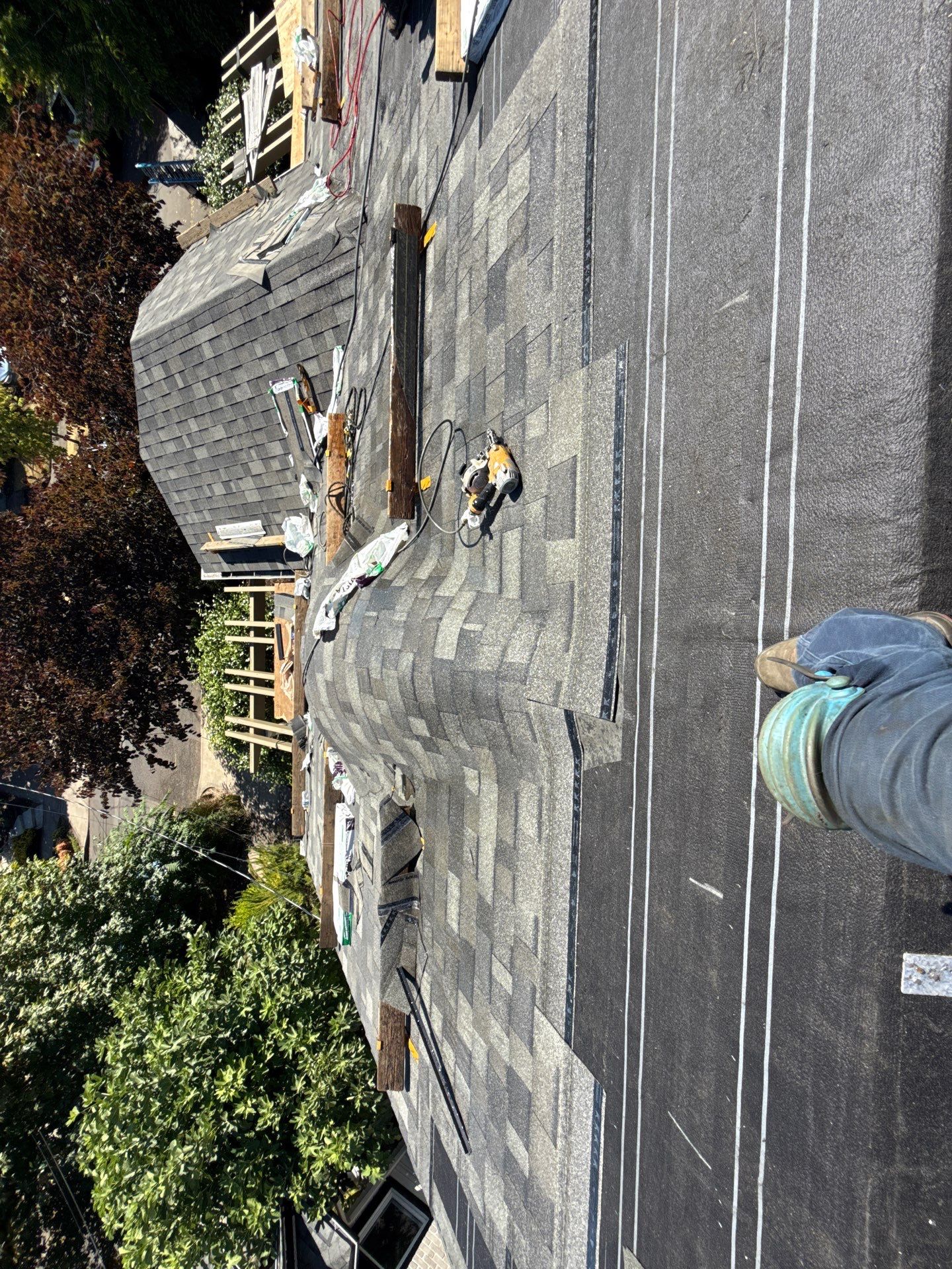 Project in Portland by Tom Leach Roofing