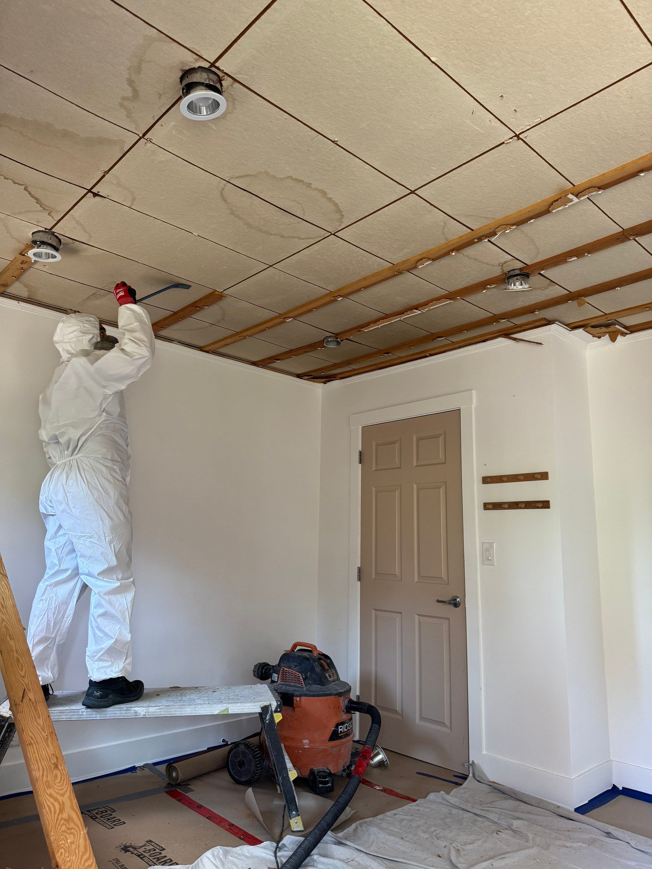 Water damage by YVR Construction Group