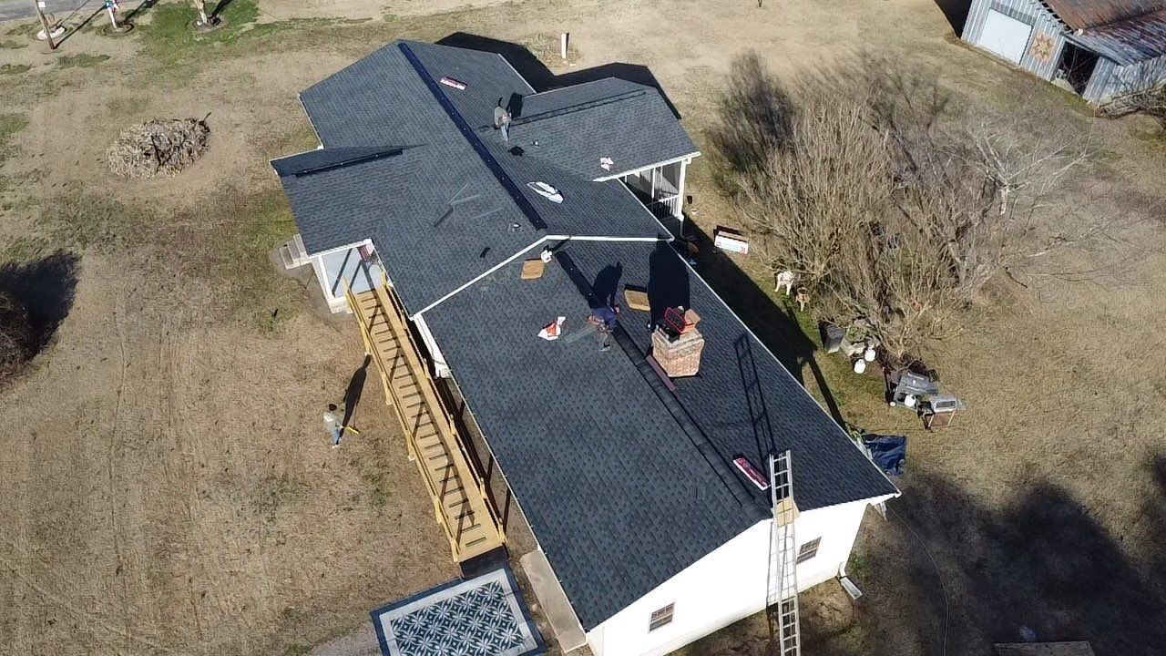 GAF HDZ Charcoal by Skybird Roofing