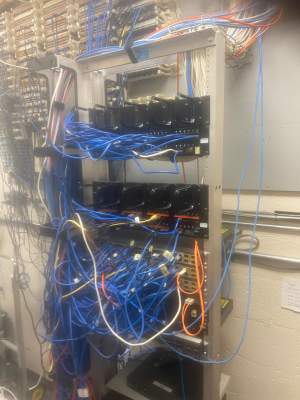Structured cabling installation by CimaSolutions