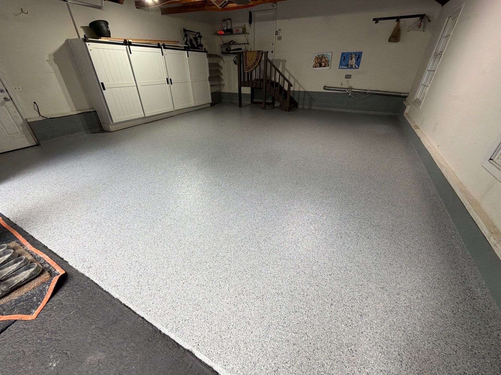 Vintage Silverado Garage Coating by NG Masonry & Construction LLC