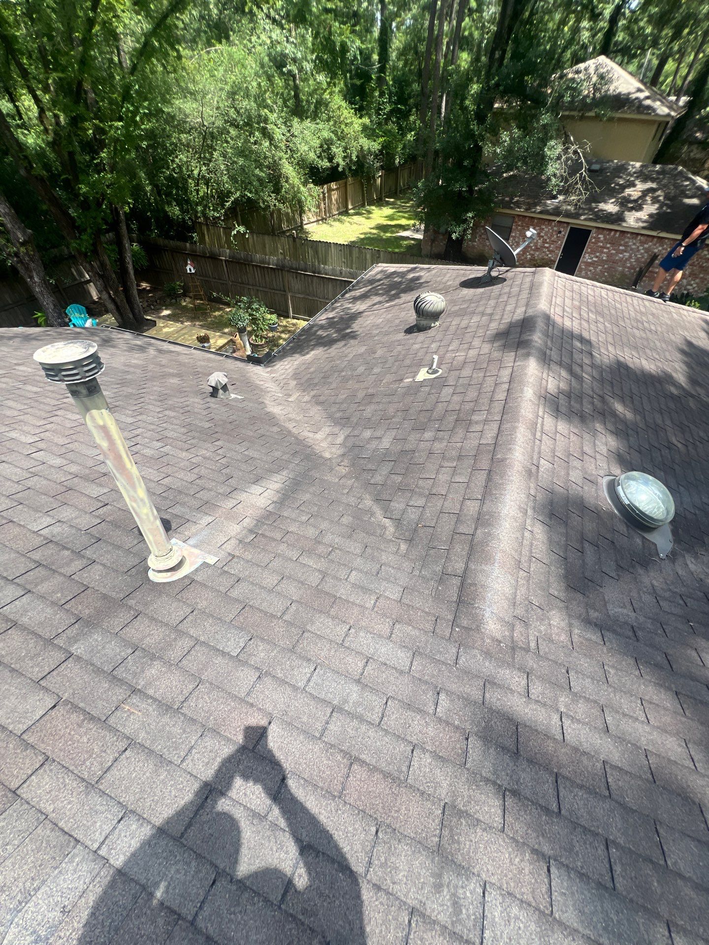 Hail Inspection Woodlands by Boss Hogg Roofing