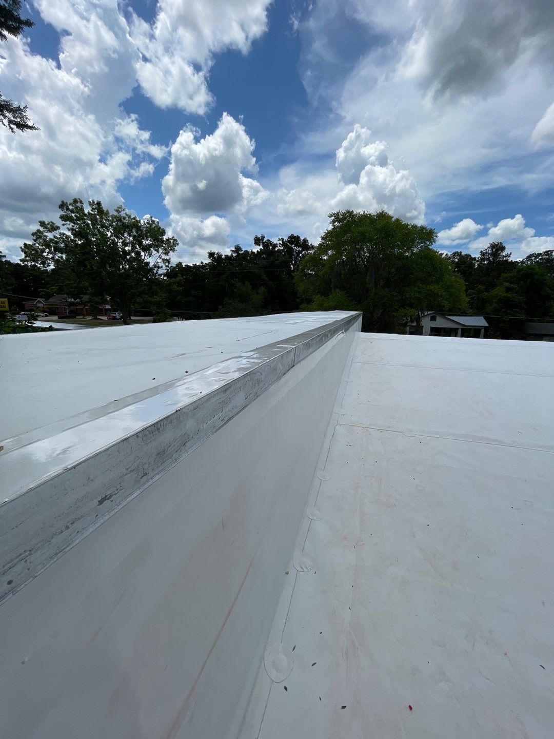 Commercial Recovery TPO Roof by First Due Roofing