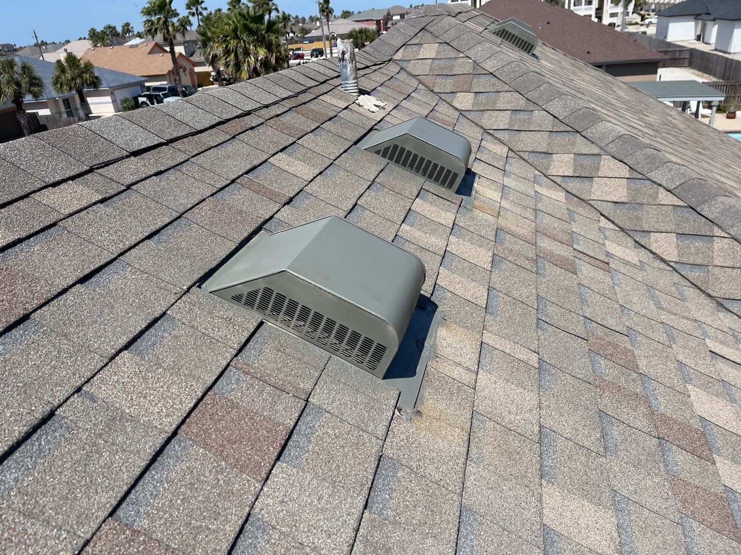 Roof Repairs to Ridge and Vents by Lighthouse Roofing