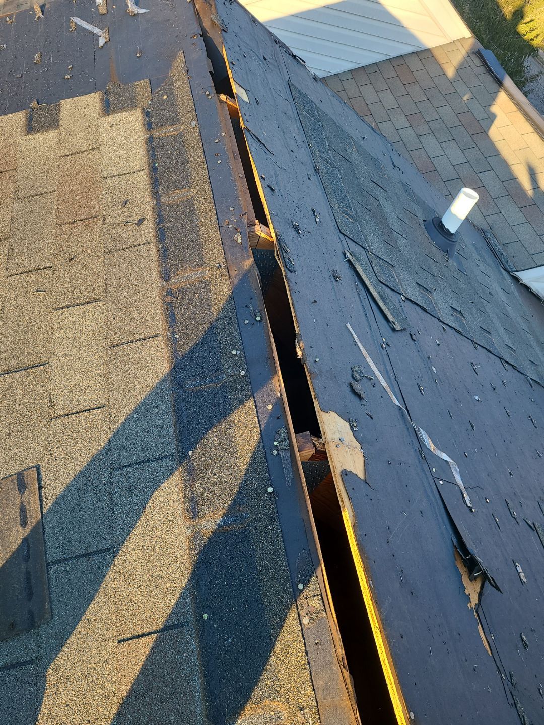 Burke: Residential Roof Replacement with CertainTeed Landmark Pro in Max Def Moire Black by RM Banning, Inc.