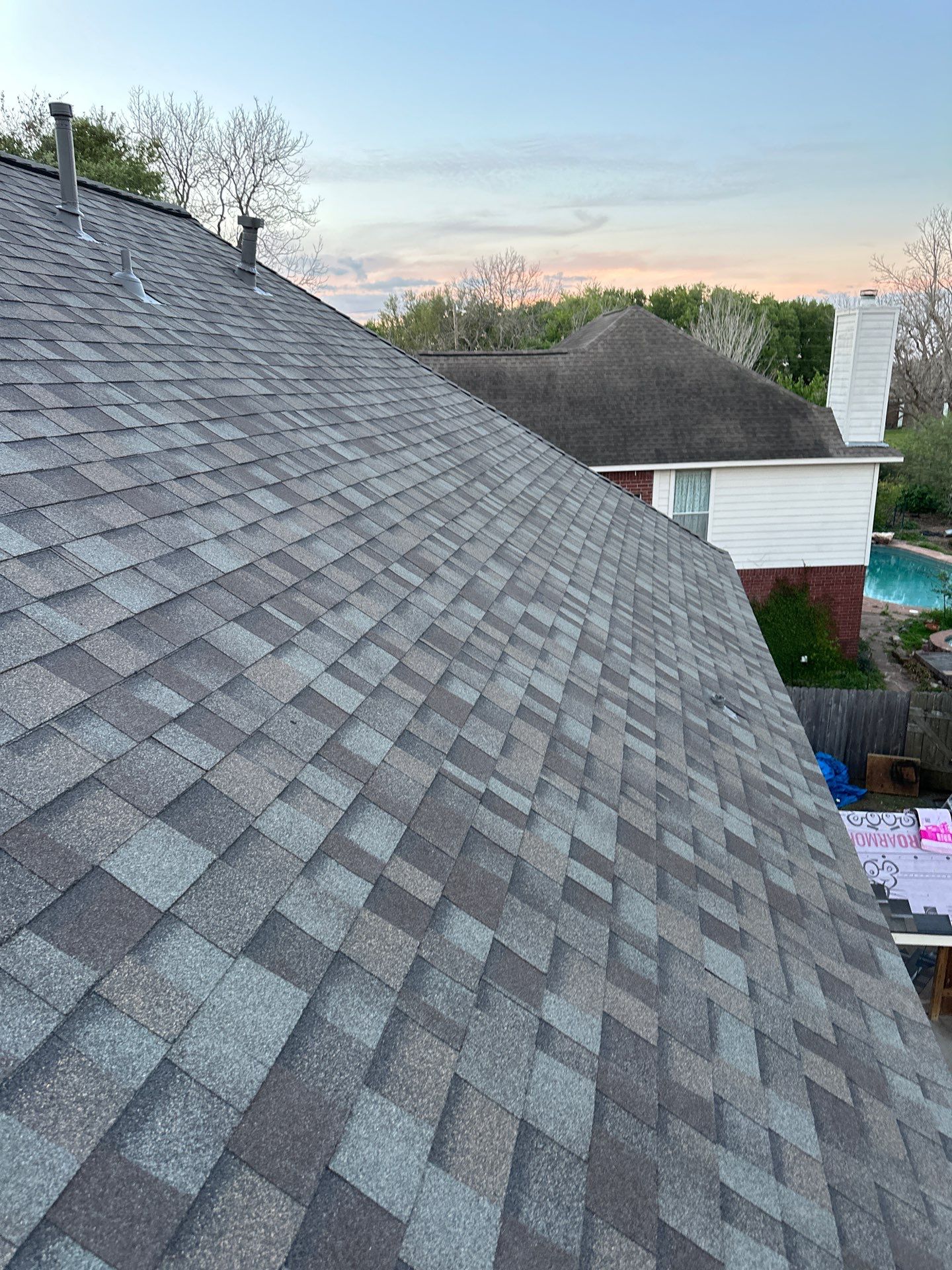Project in Sugar Land by Motion Roofing