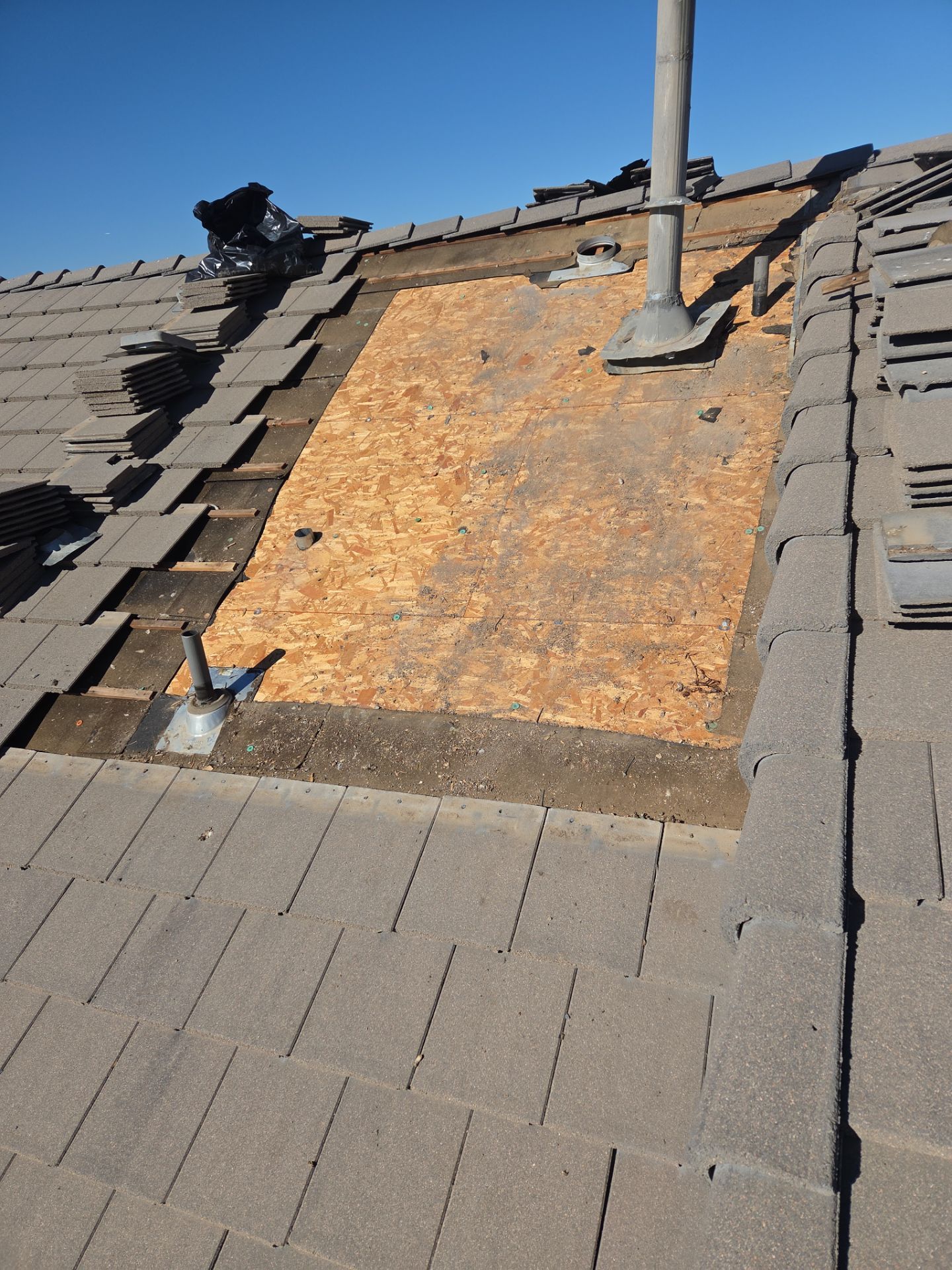 Tile Leak Repair by RTP Roofing Company