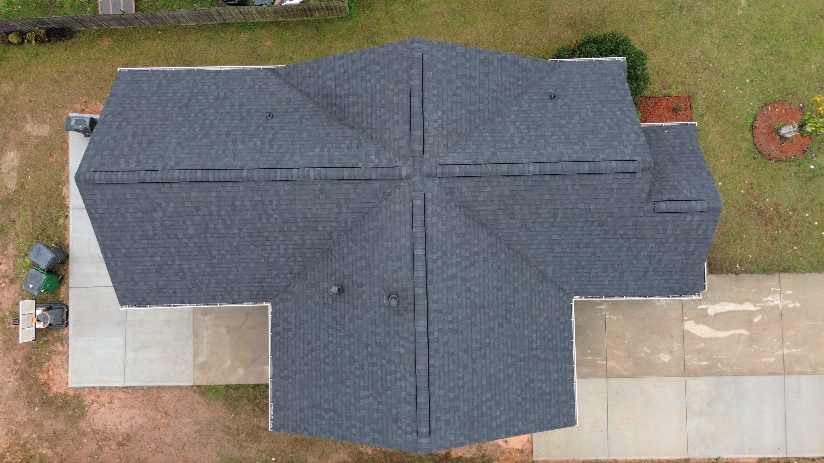 Roof replacement by wind damage by Just Brilliant Restoration JBR