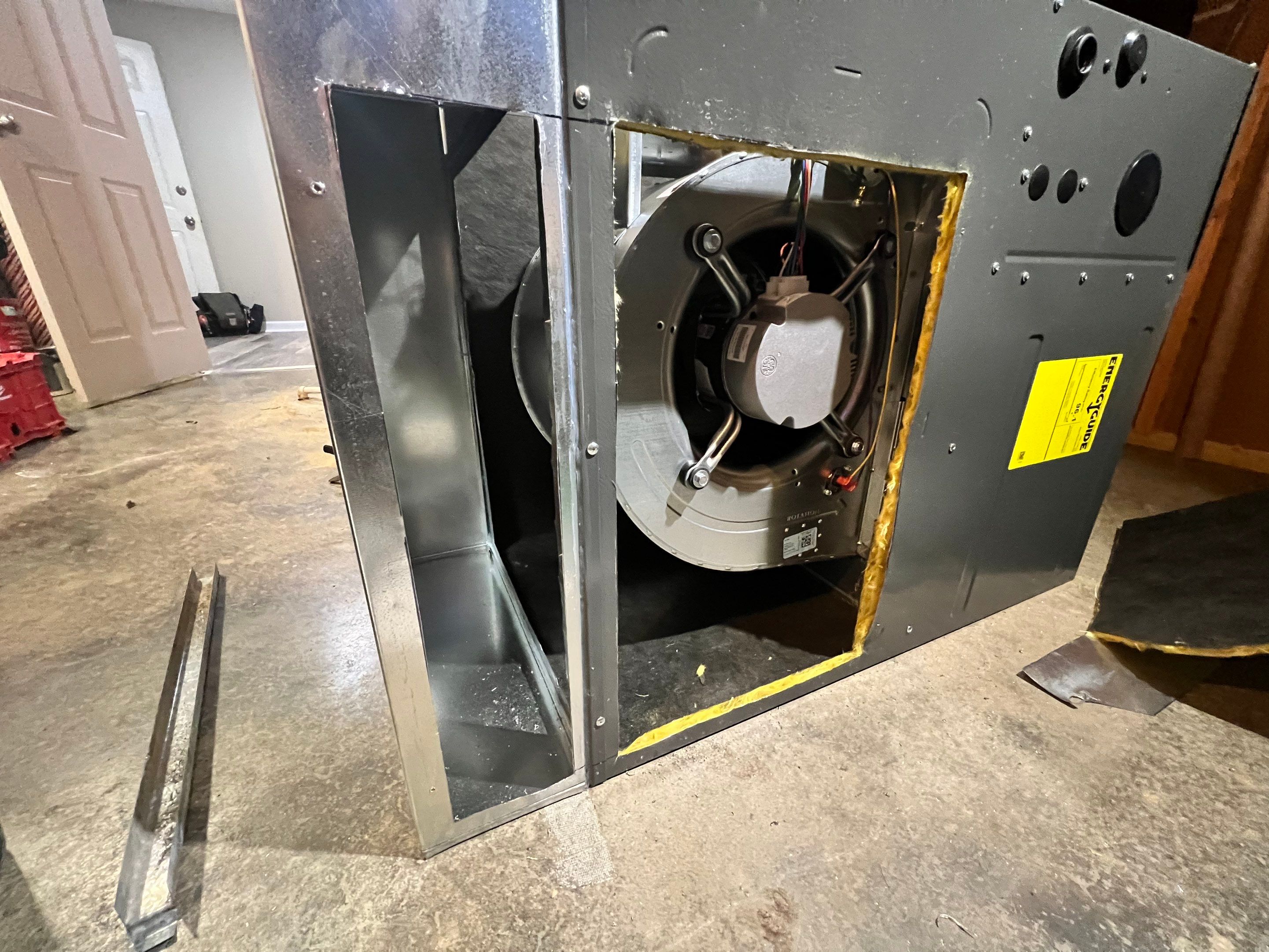 Daikin High Efficiency Furnace Installation by Comfort Air Technologies