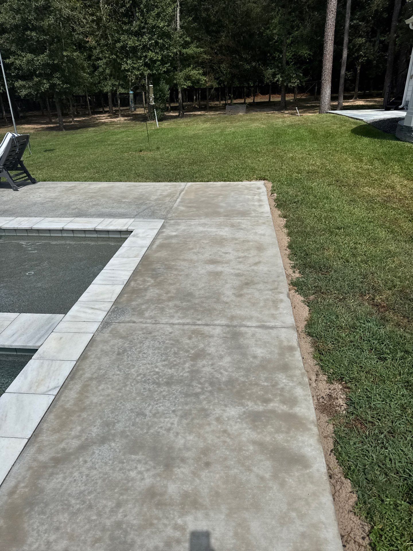 Huffman Roof Repair and Concrete Addition by Modern BYLT Roofing & Construction