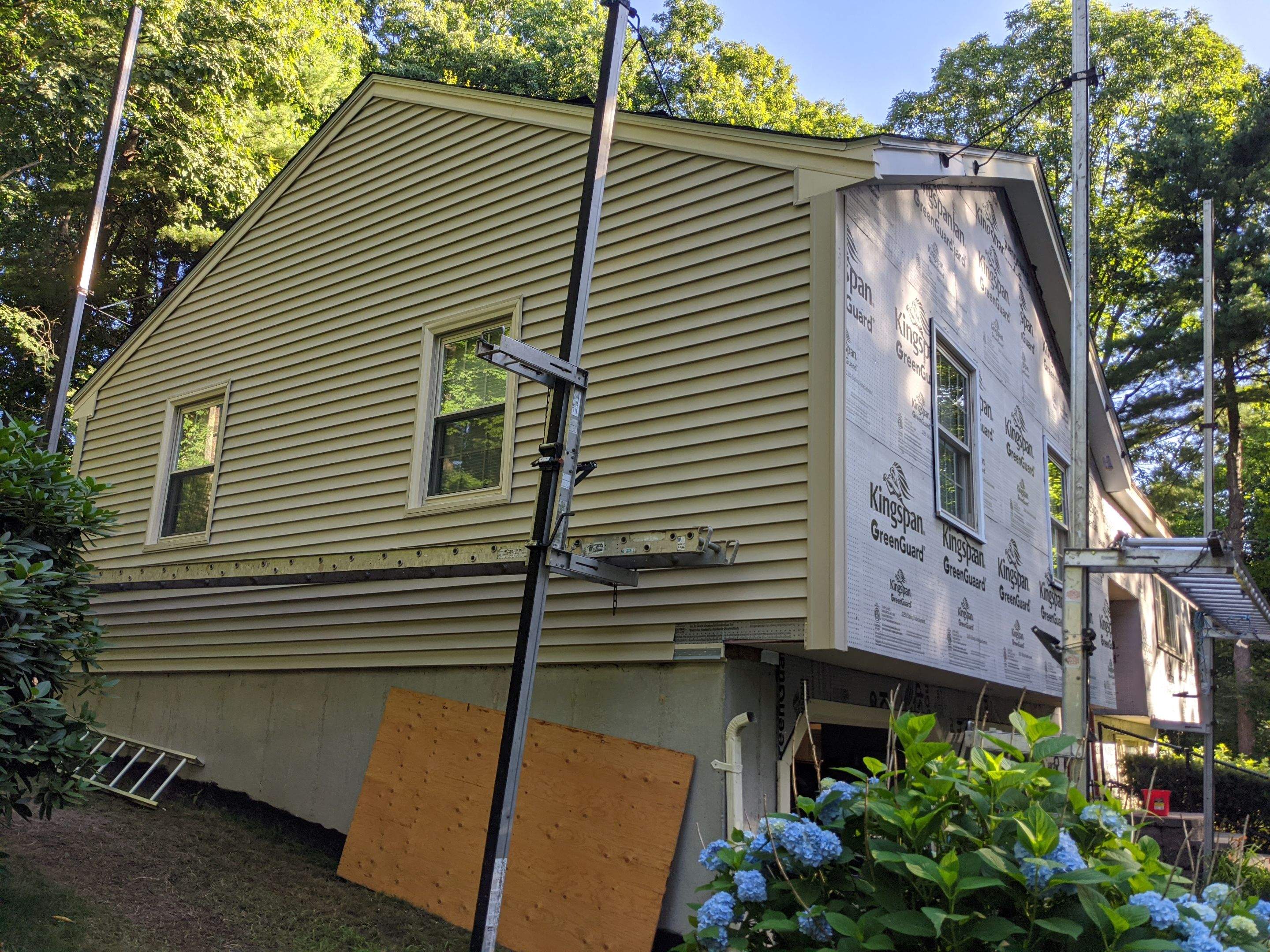 Siding Installation using Certainteed Monogram Siding by Loyalty Exterior Solutions 