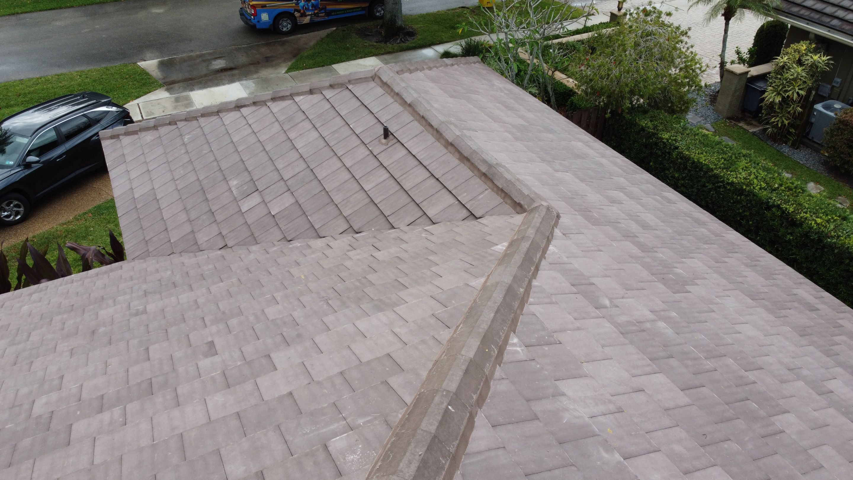 Residential Roofing Installation using Eagle Roofing Tile by BLUES BROTHERS ROOFING