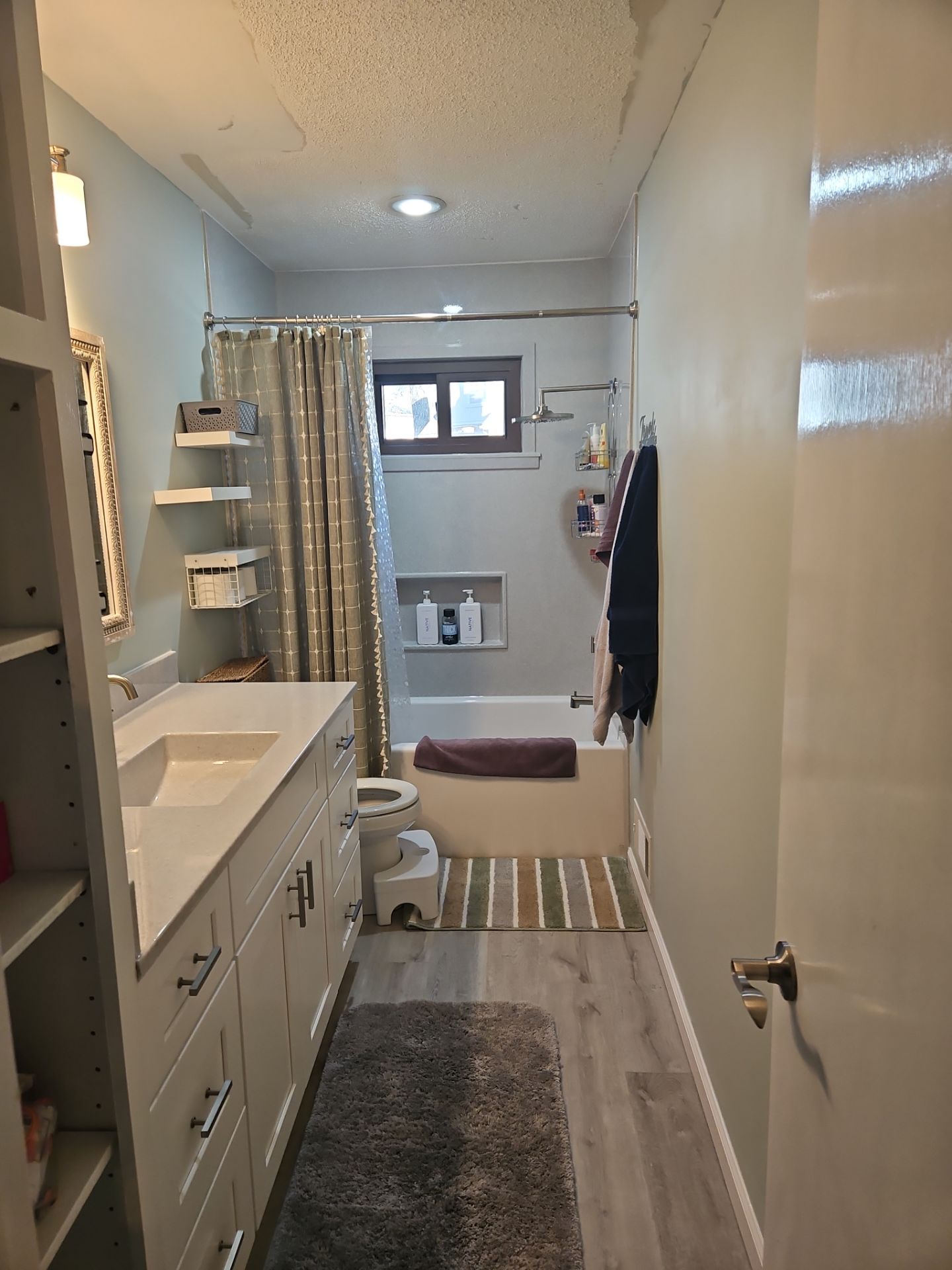 Bathroom Remodel using Onyx by The Shower Company