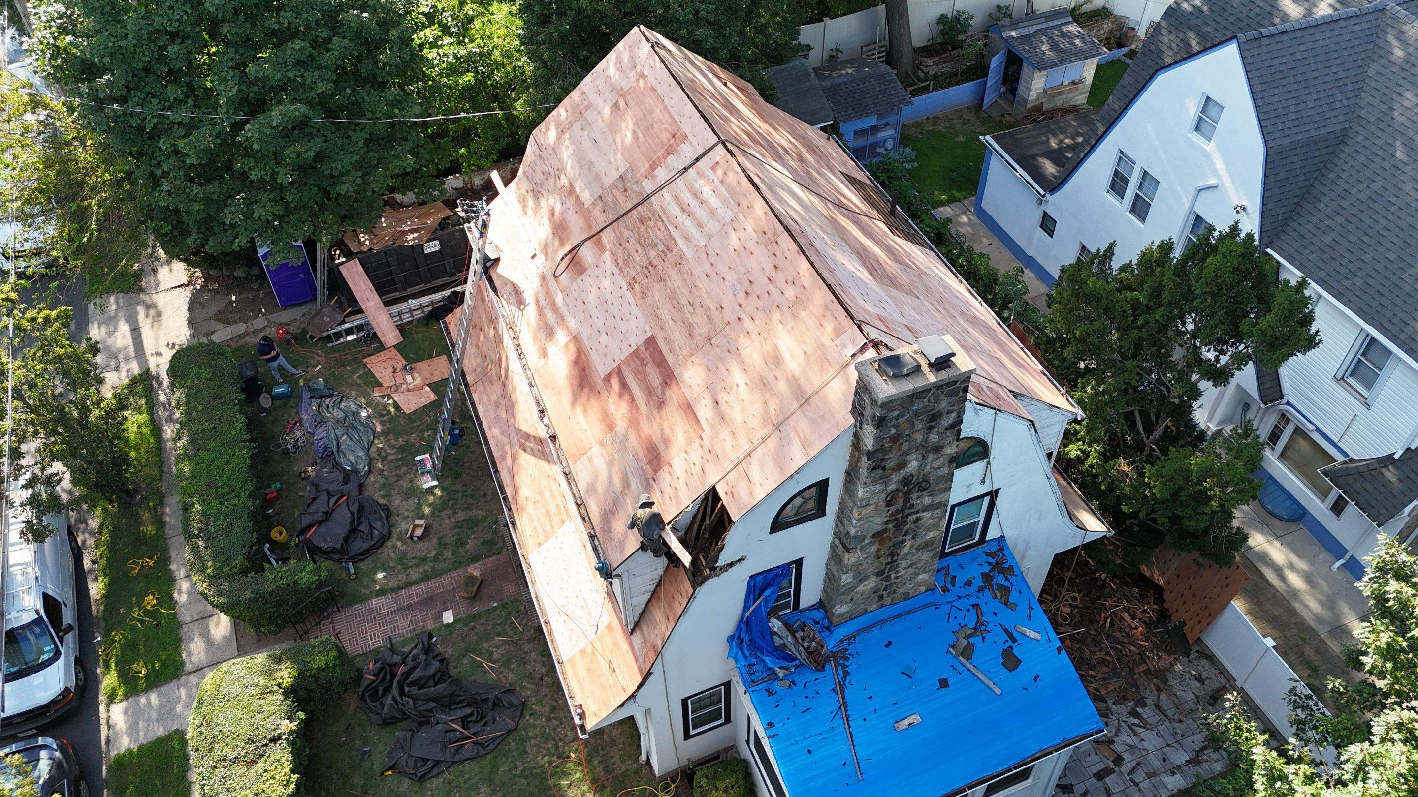 Project in Mount Vernon by The Energy Efficient Roofer & George's Seamless Gutters