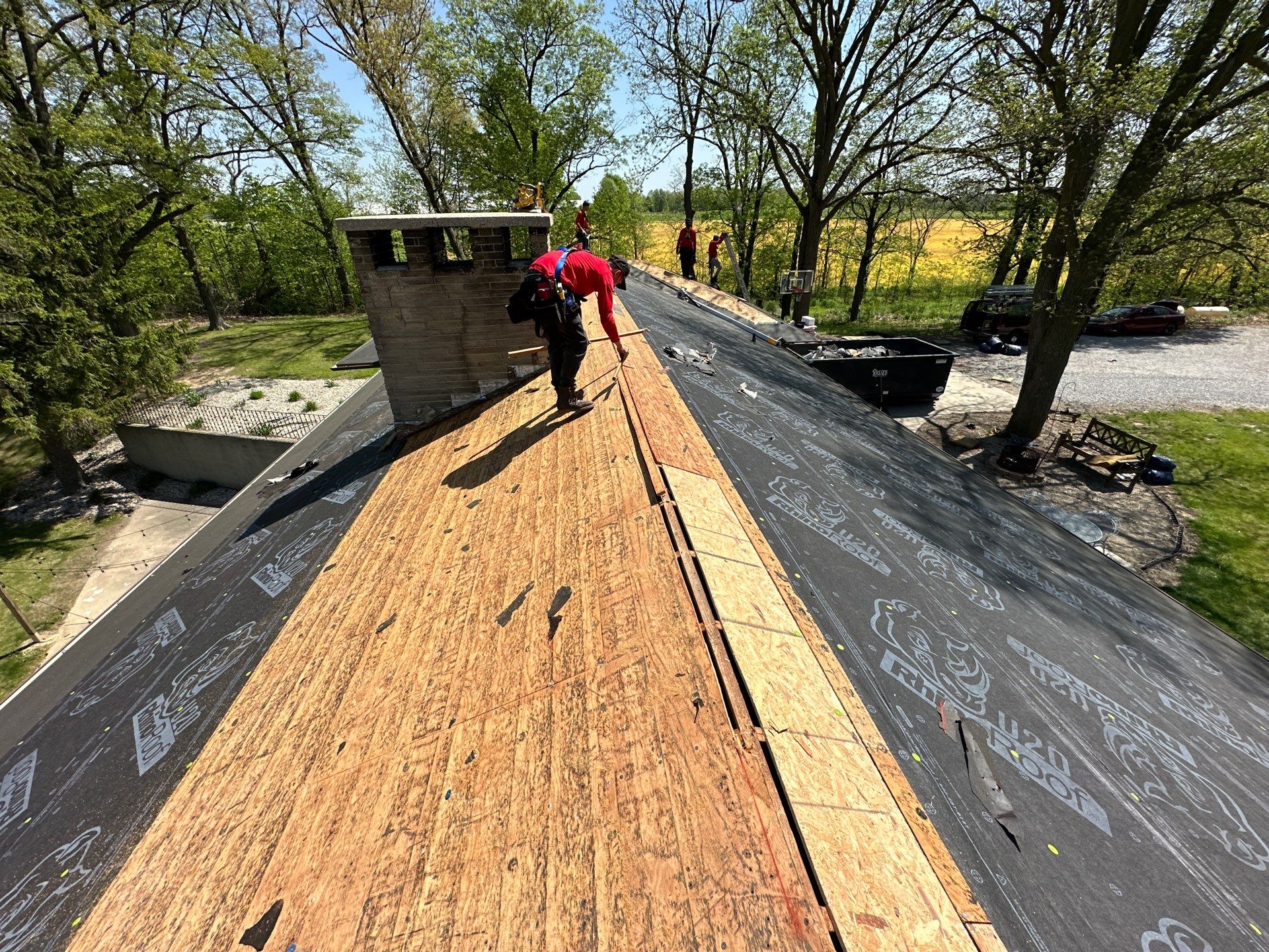 Residential Roofing Installation using Owens Corning by WIW Enterprises Inc