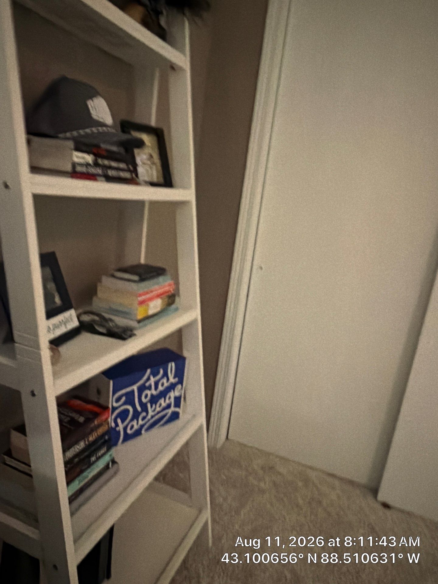 White Sliding Bypass Closet Door Installation in Oconomowoc by CompanyCam Sales Demo