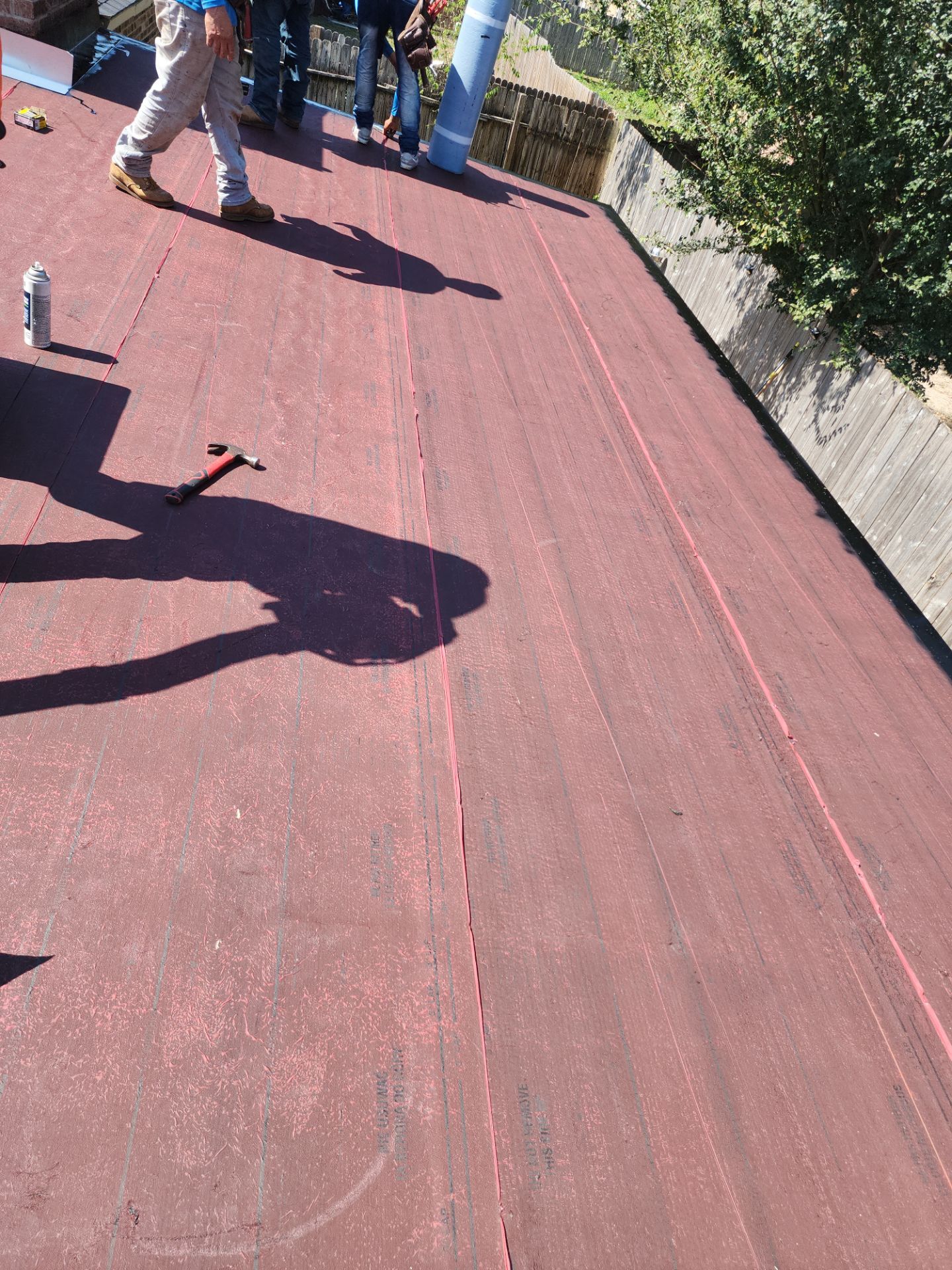 Residential Roofing Installation using Owen's Corning Duration (Lifetime) Shingles by Roof Repair Company