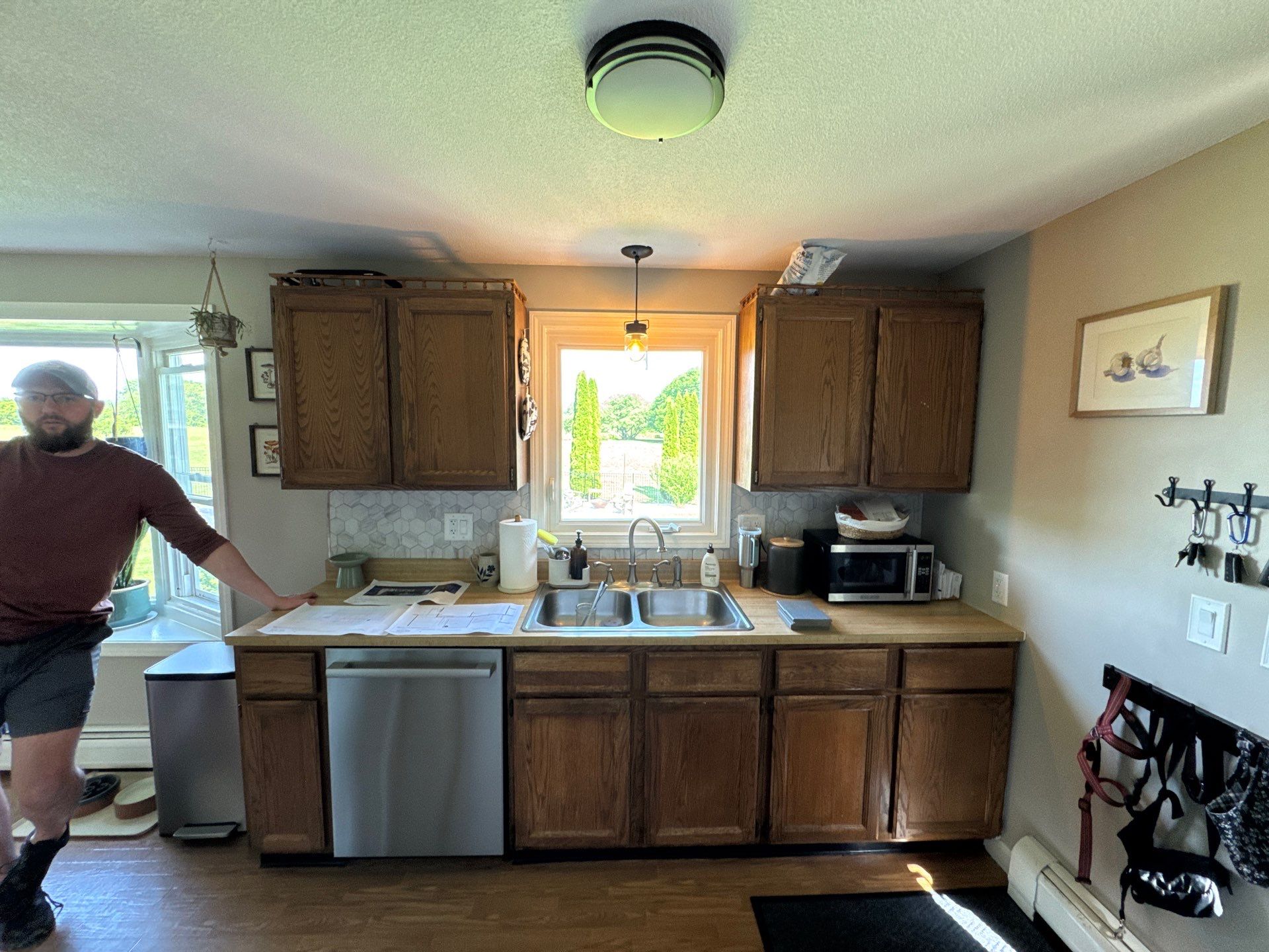 Kitchen Remodel & Deck Installation using Owen Corning Composite Framing Lumber by Chagnon Building & Remodeling LLC