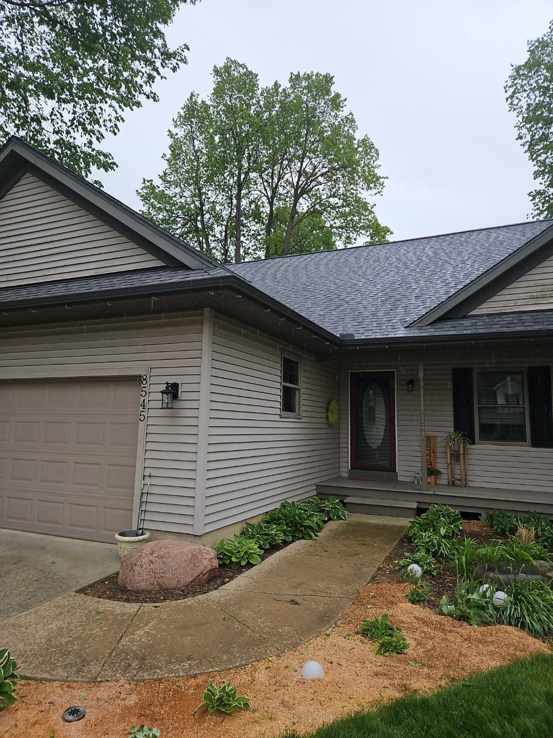 New Roof and Gutters by 42 North Construction, LLC.