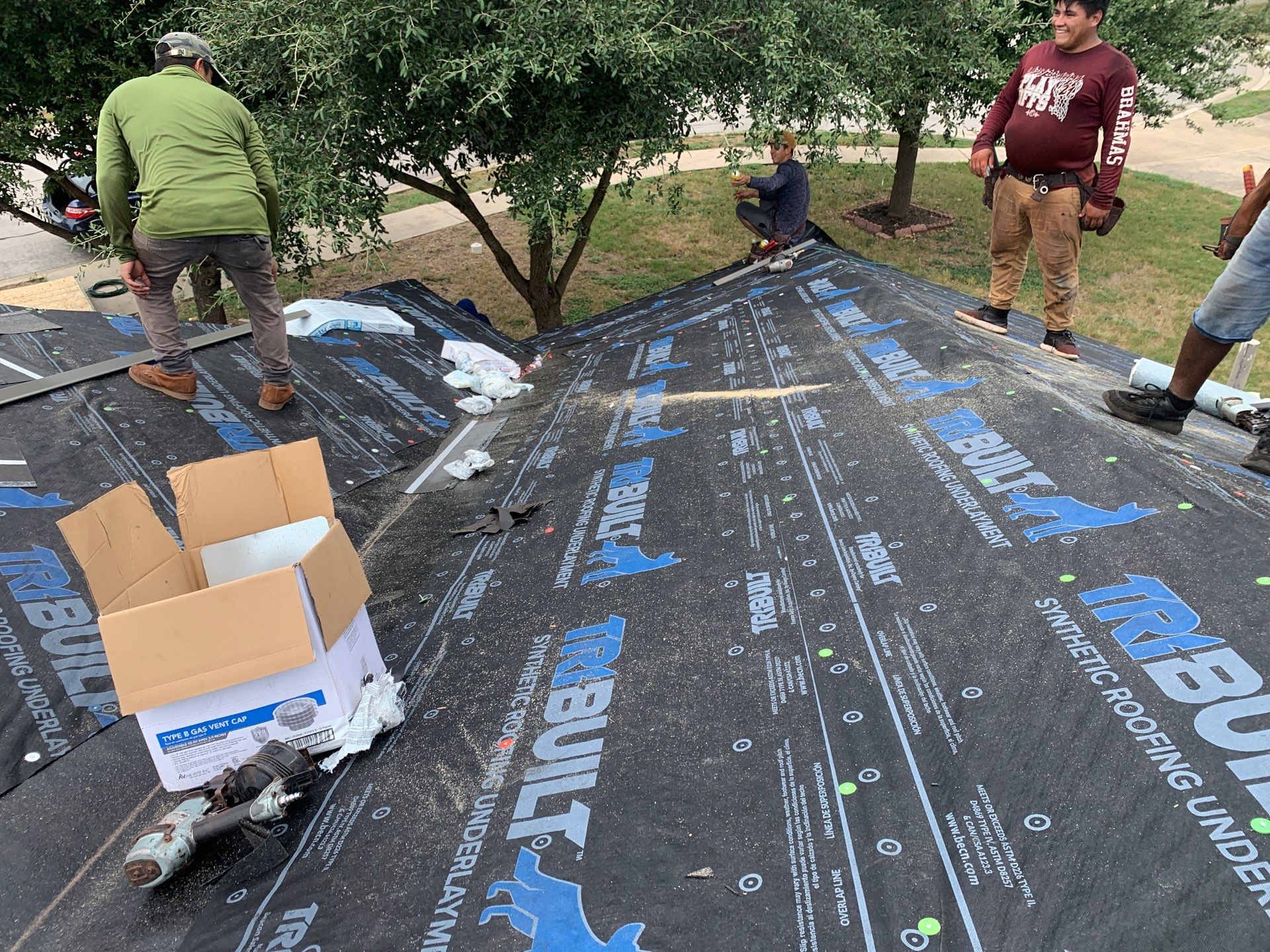 Full Residential Roof Replacement and Interior Wall Restoration by Caliber Restoration LLC