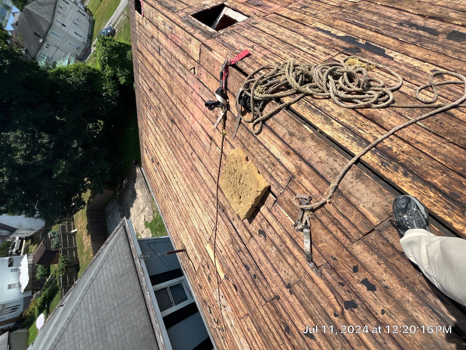 Residential Roofing Installation using Certainteed Landmark Pro Shingles by Fahey Roofing + Contracting