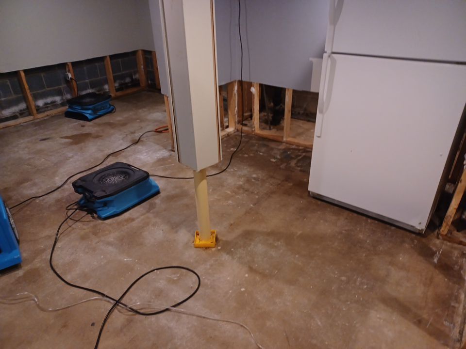 Project in West Bloomfield Township by EzDry Water Mitigation & Property Restoration
