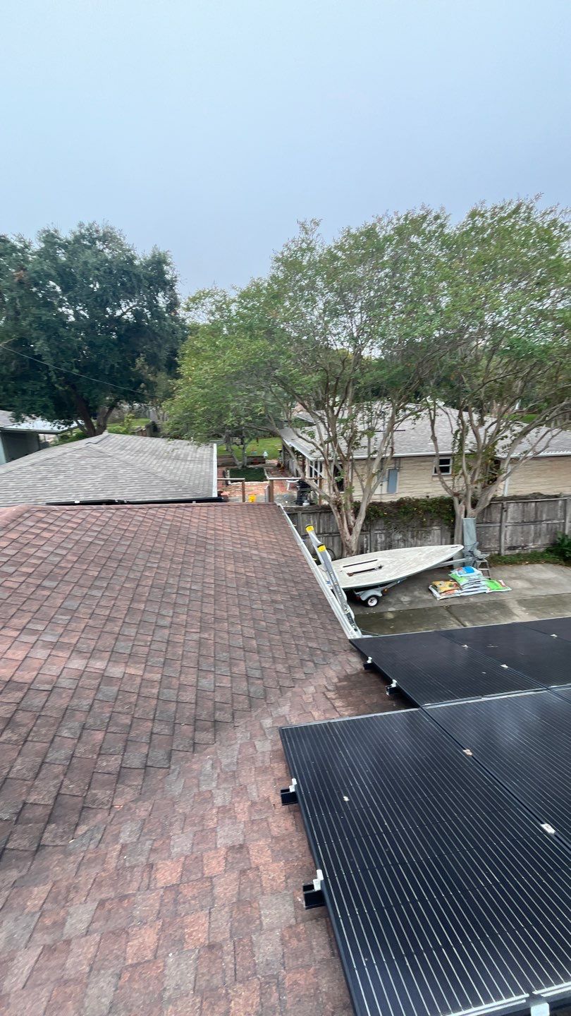 Residential Roofing Installation using Certainteed Landmark Moire Black by Galvan Roofing and Construction