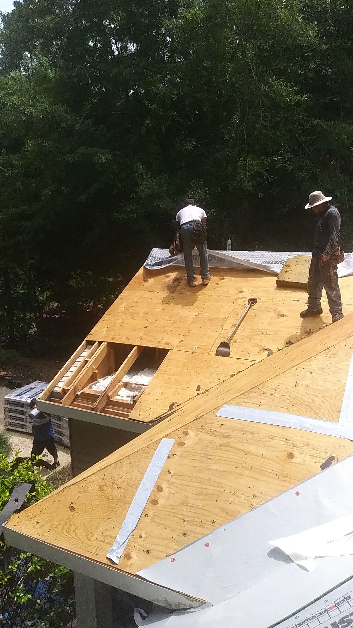 Residential Roofing Installation using Roof Replacement by American Roofing & Construction LLC