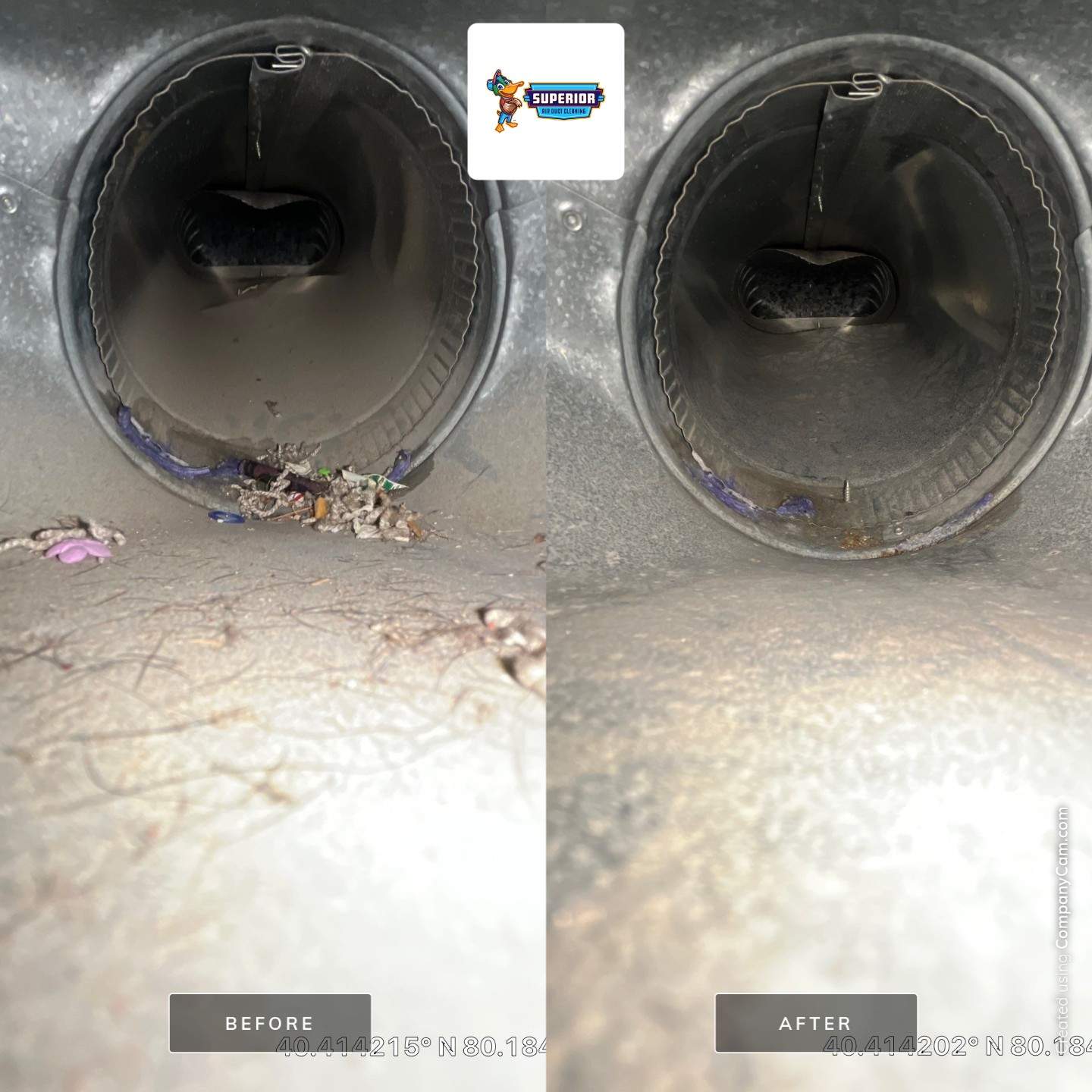 Air Duct Cleaning With a Vacuum Truck in Oakdale, PA by Superior Air Duct Cleaning