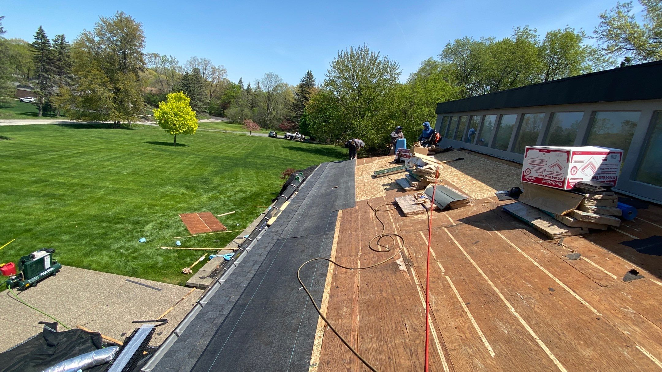 Roof Replacement using CertainTeed Landmark by 180 Contractors