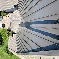 24ga 1.5" Mechanical Seam Buckskin  by Total Roofing System The Metal Roof Experts