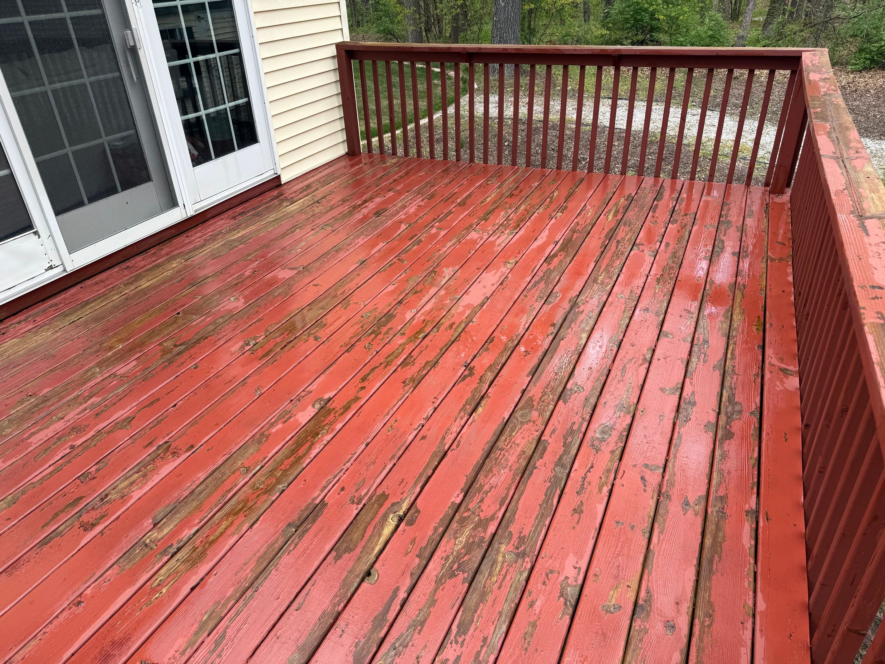Deck color match and Re-stain!  by Gordon Painting