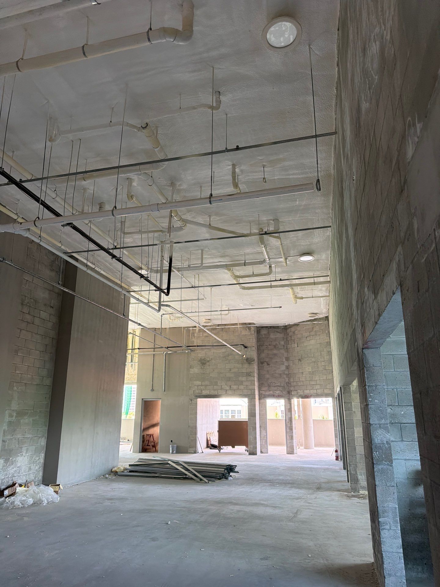 High-Rise Commercial Interior Build-Out at The Edge in Sarasota by GA Foam Solutions, Inc.