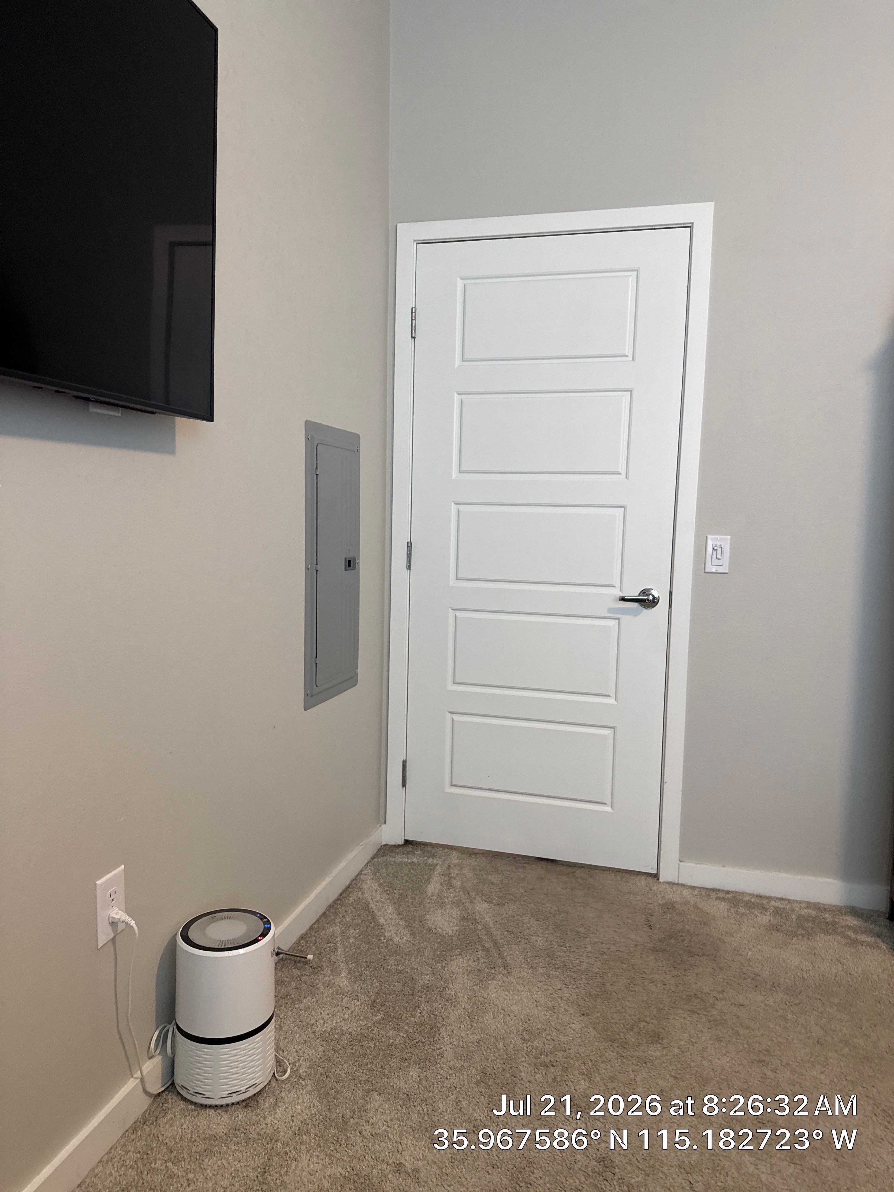 Home Office Renovation and Equipment Installation in Las Vegas by CompanyCam Sales Demo