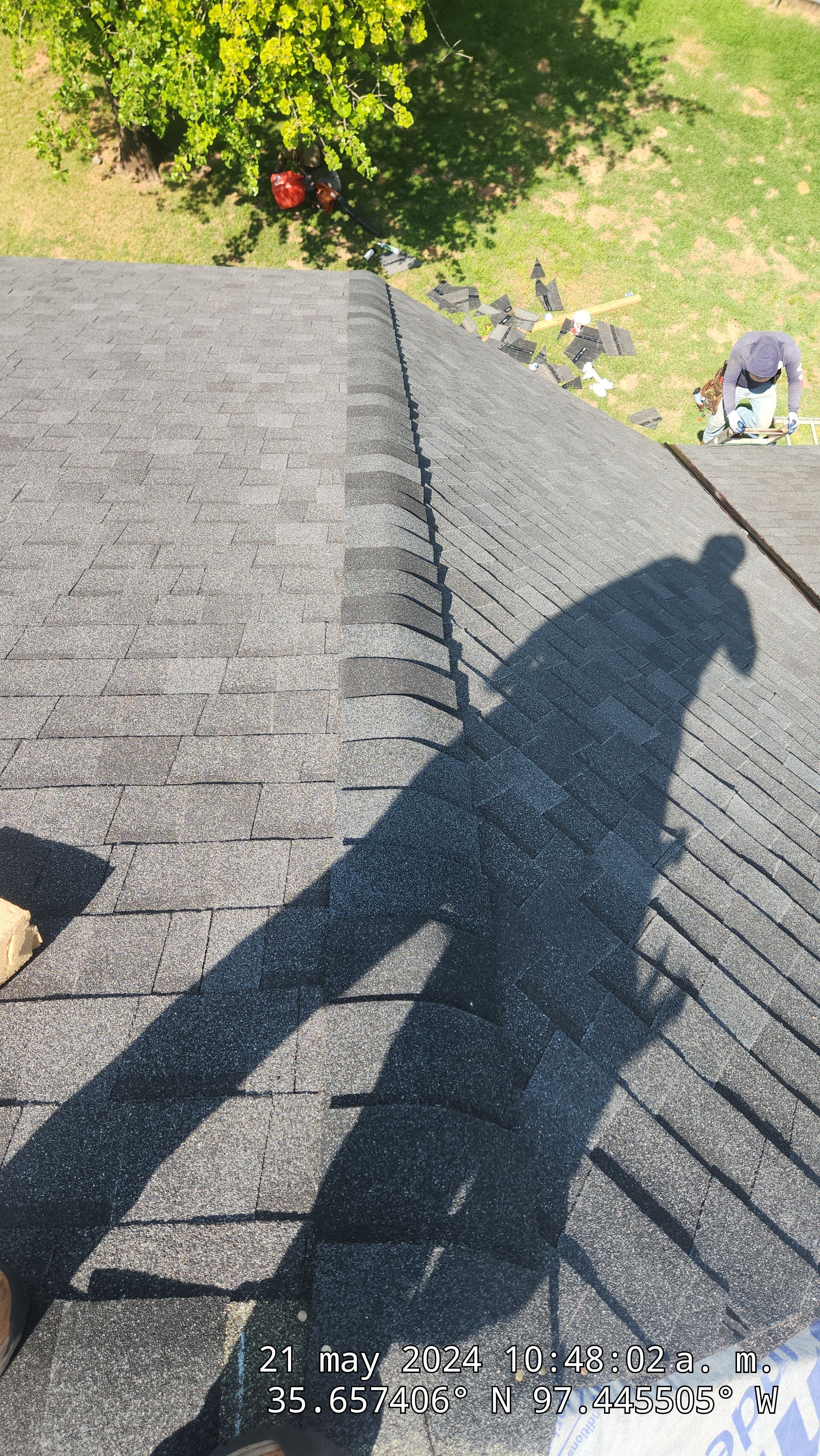 Residential Roofing Installation using Atlas by Castillo Roofing