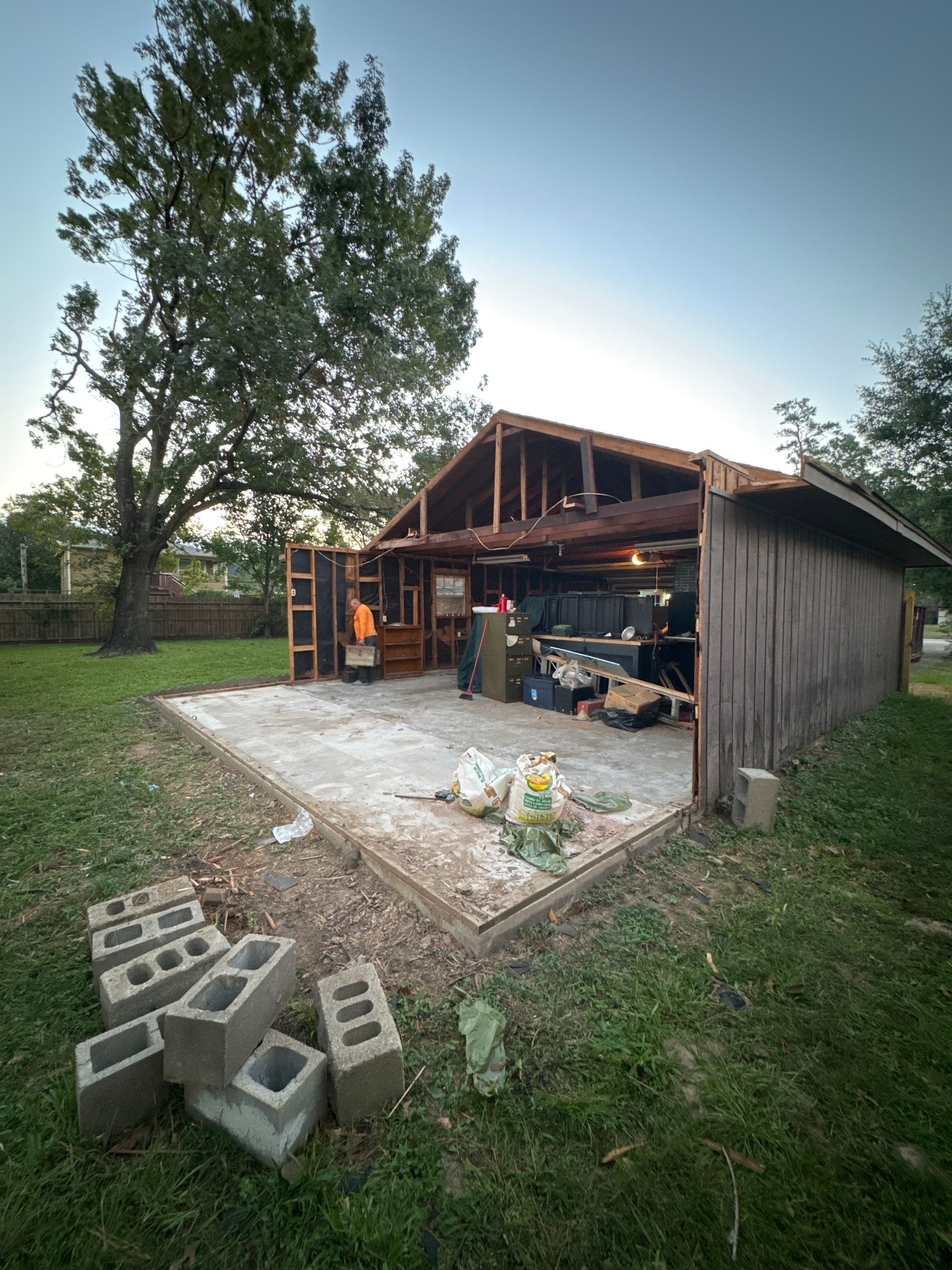 Custom Detached Studio Construction and Interior Finishing in Spring by Rolling Nations