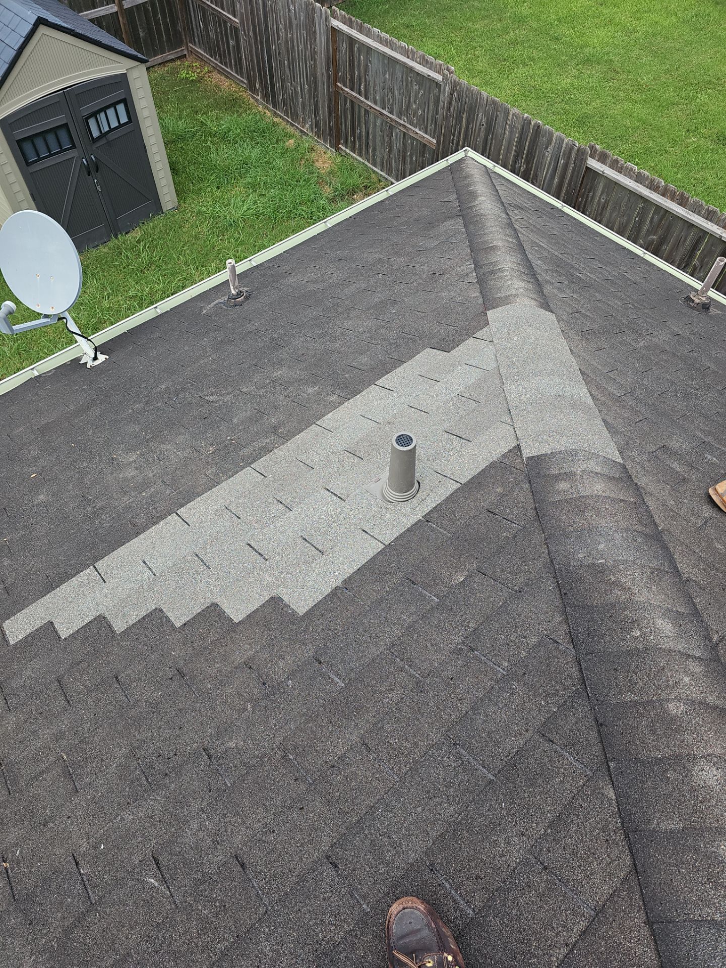 Residential Roofing Repair using Owen's Corning Duration (Lifetime) Shingles by Roof Repair Company