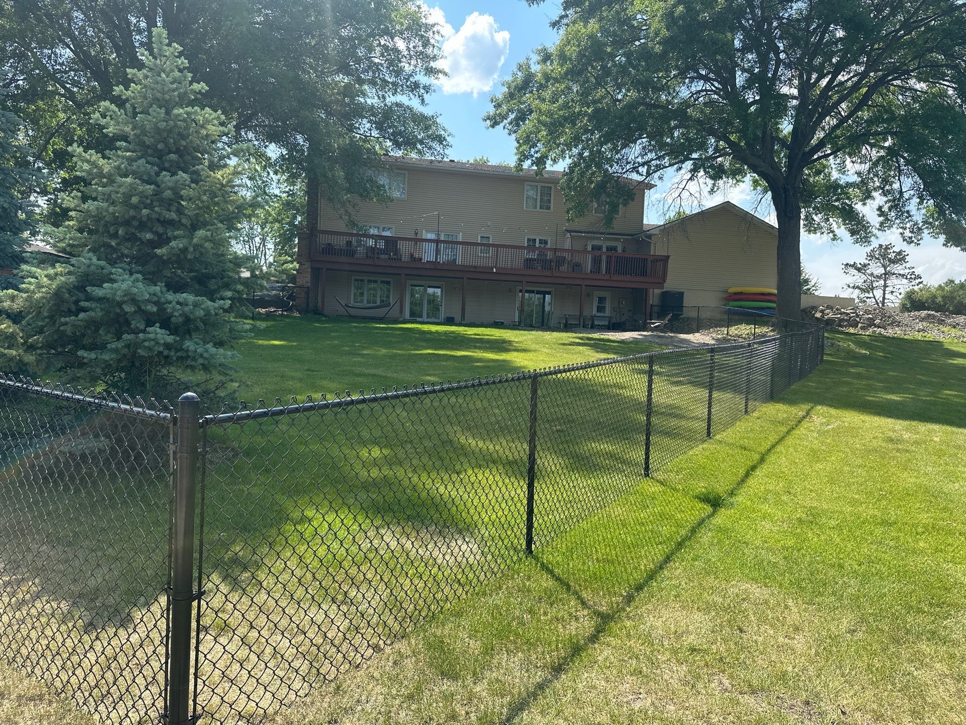 Project in Cedar Falls by Perfect Picket Fence and Stain