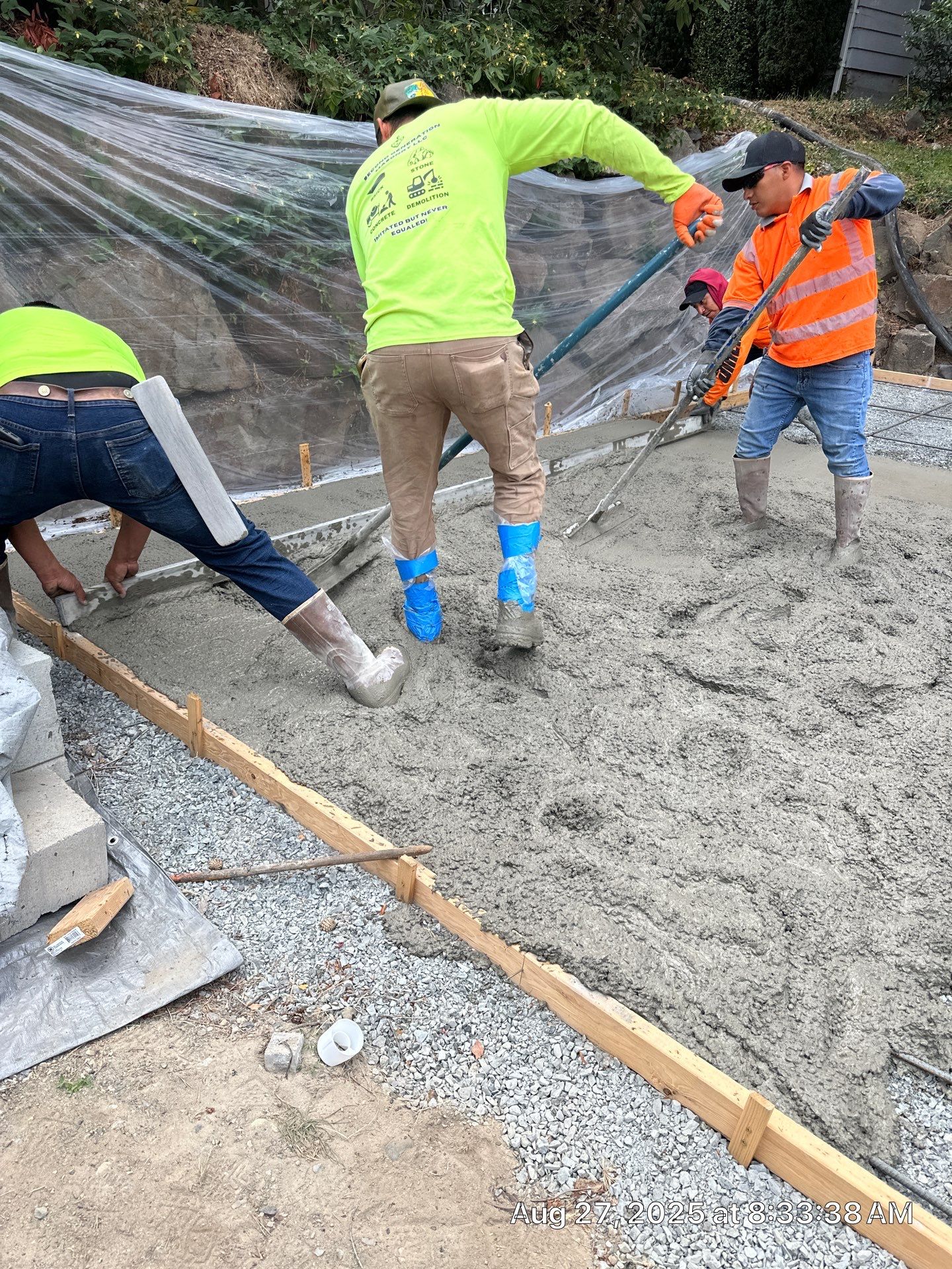 Backyard Concrete Patch Repair | Seattle  by Jireh Asphalt & Concrete Inc 