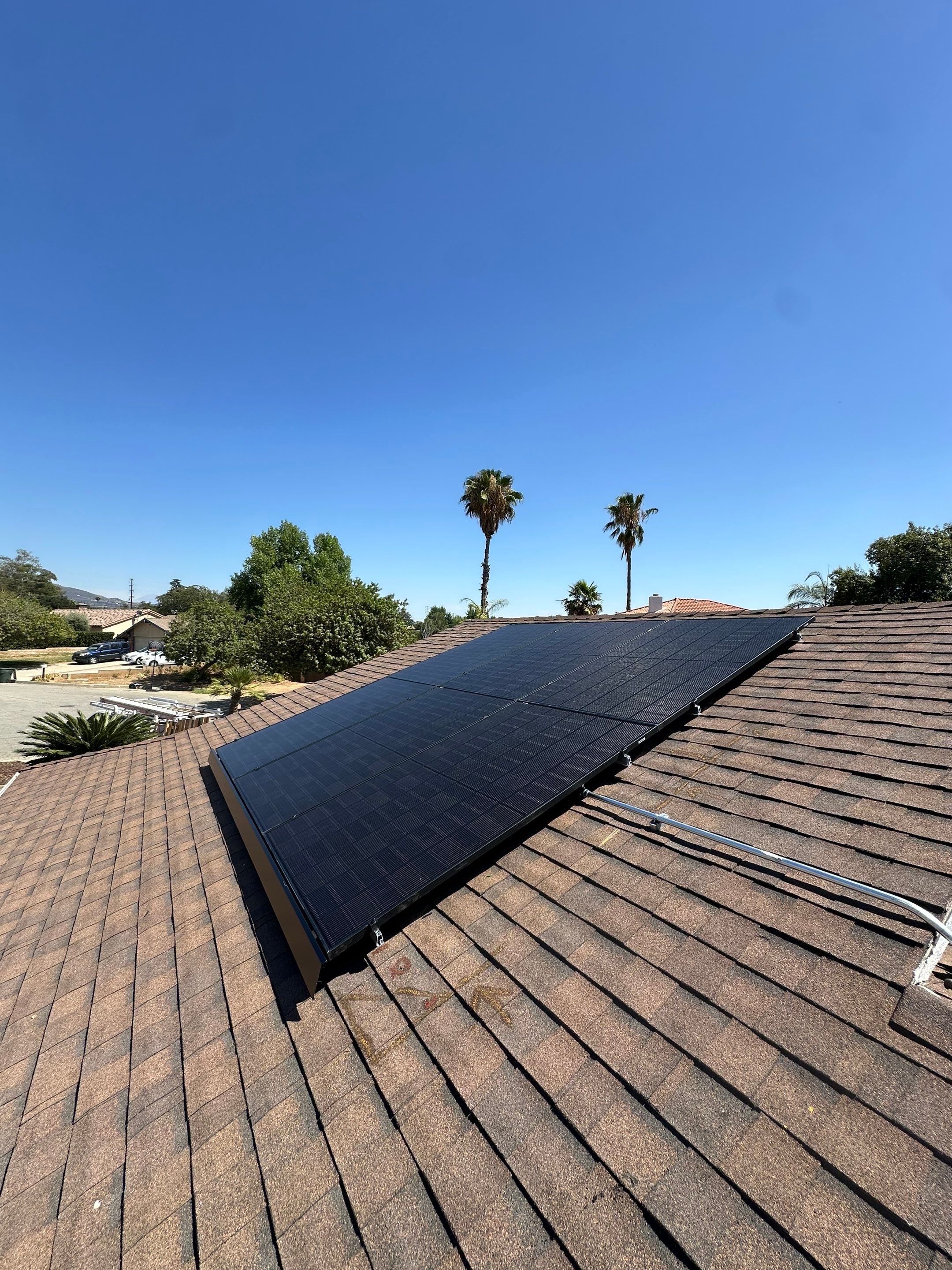 Residential Solar Installation and Enphase Battery Storage in Yucaipa by VIBE SOLAR