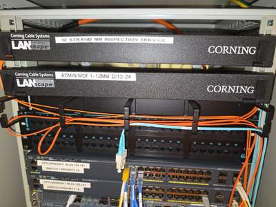 Structured cabling installation by CimaSolutions