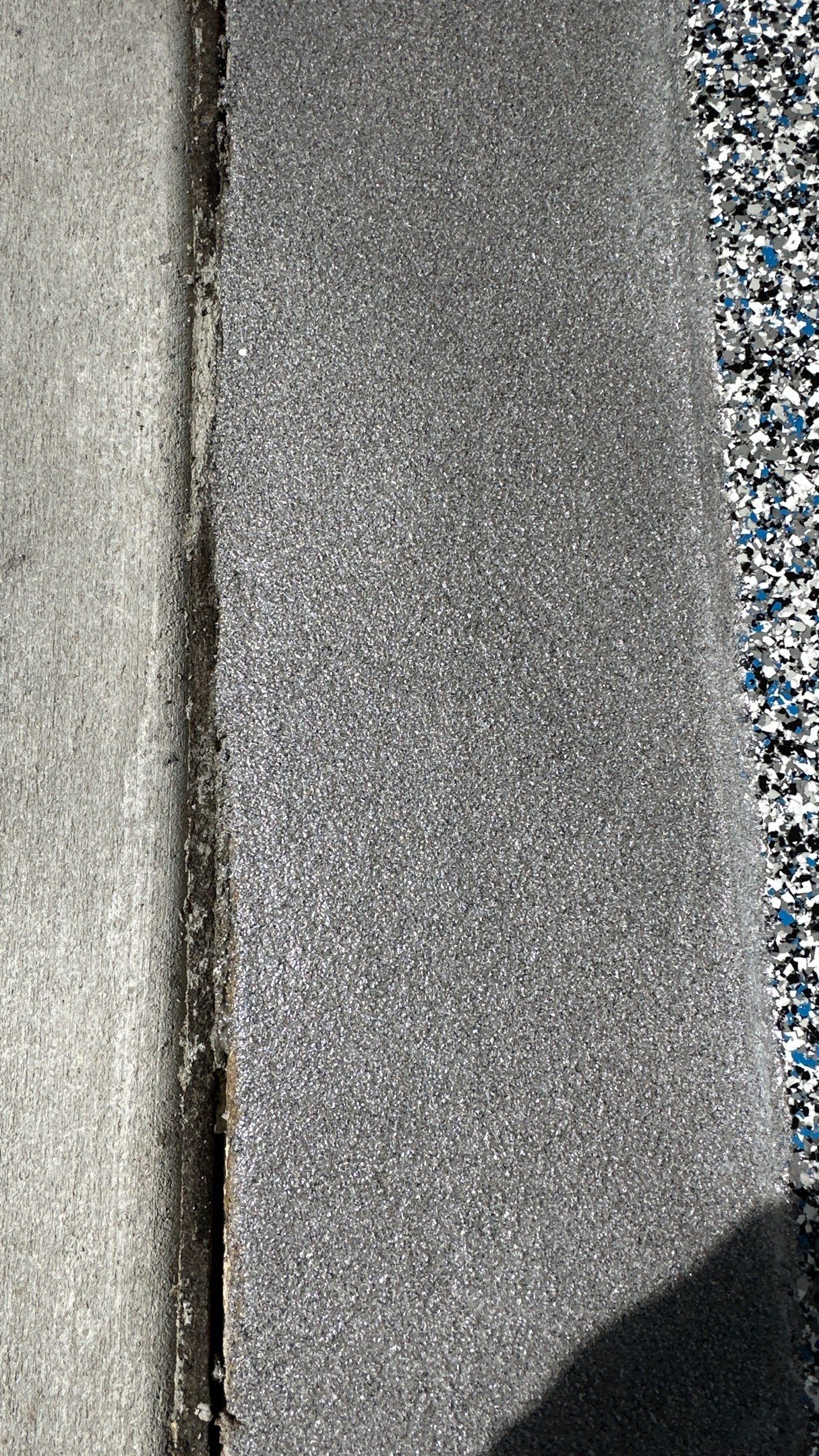 Kurt C. upgraded their garage floor with Banner Blue Flake  by Banner Garage