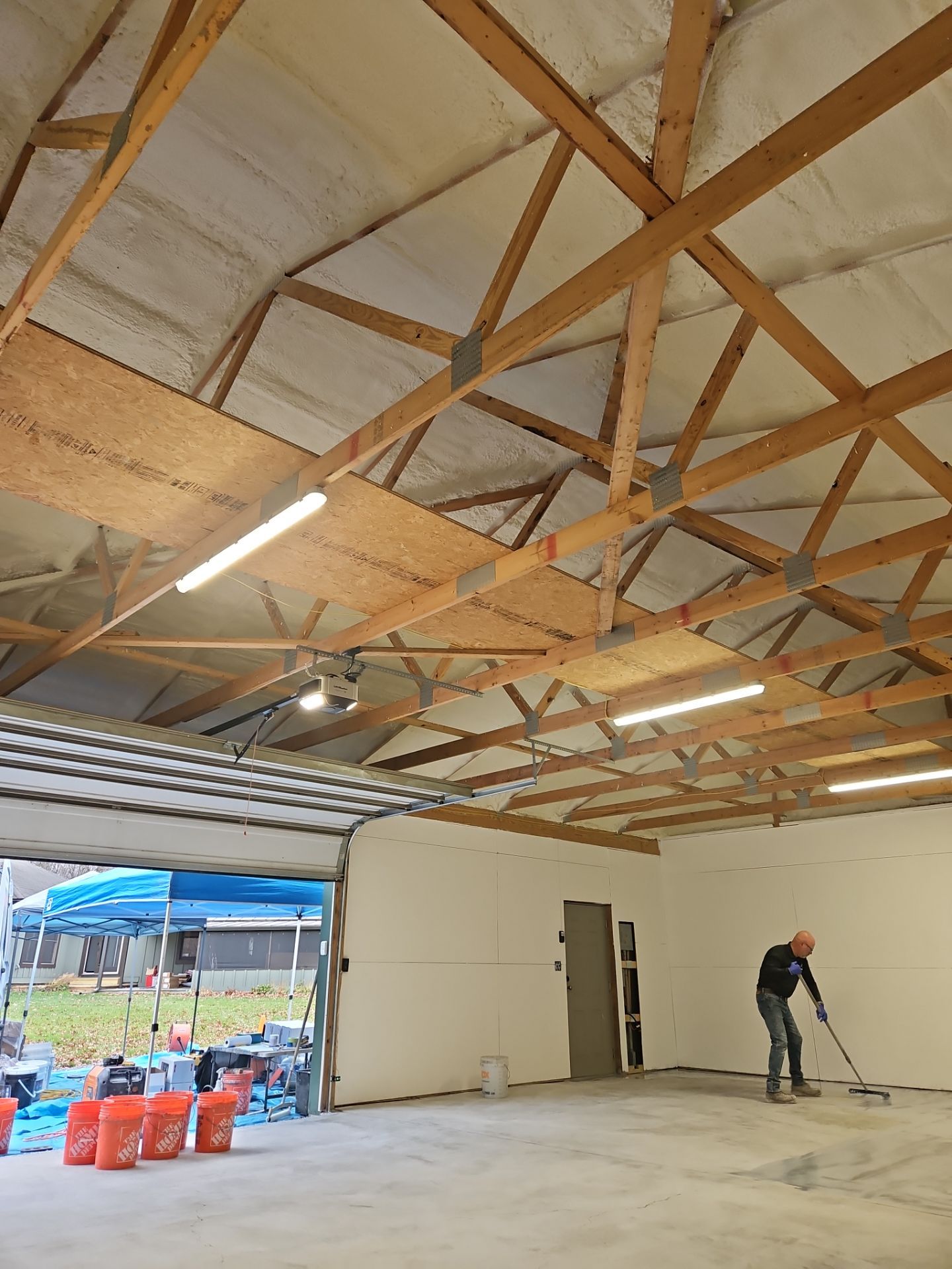 Project in Purcellville, VA by Founders Insulation