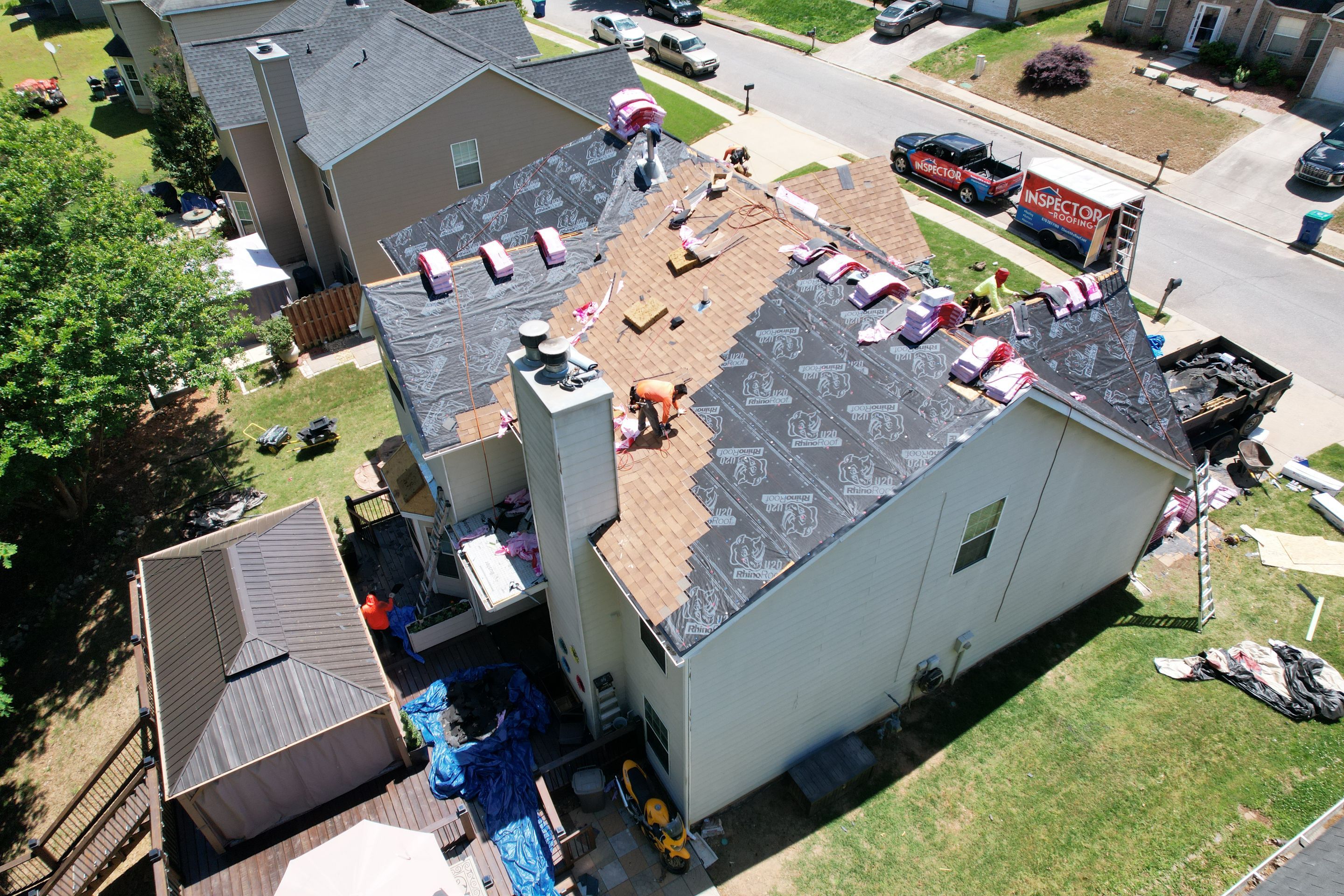 Residential Roof Replacement using Owens Corning by Inspector Roofing and Restoration