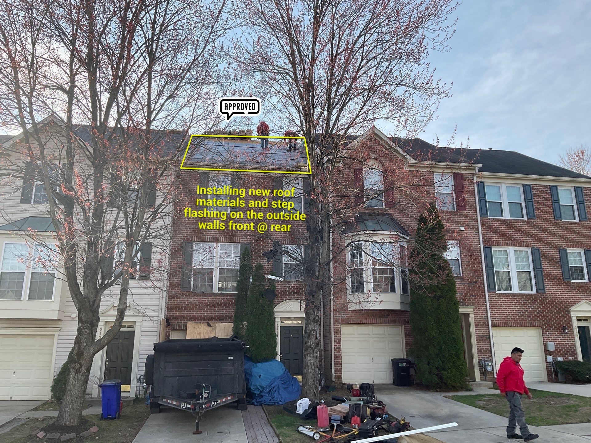 New shingle Roof an New gutters & Downspouts by Alpha Design Services